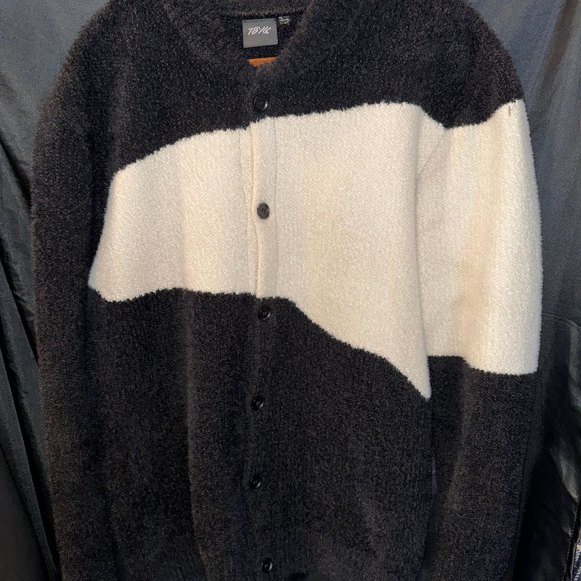 NEW american block knit cardigan sweater couples - Germany 5
