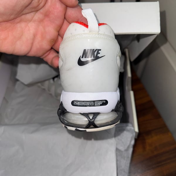 Nike Air Zoom Spiridon Kukini x Stussy White