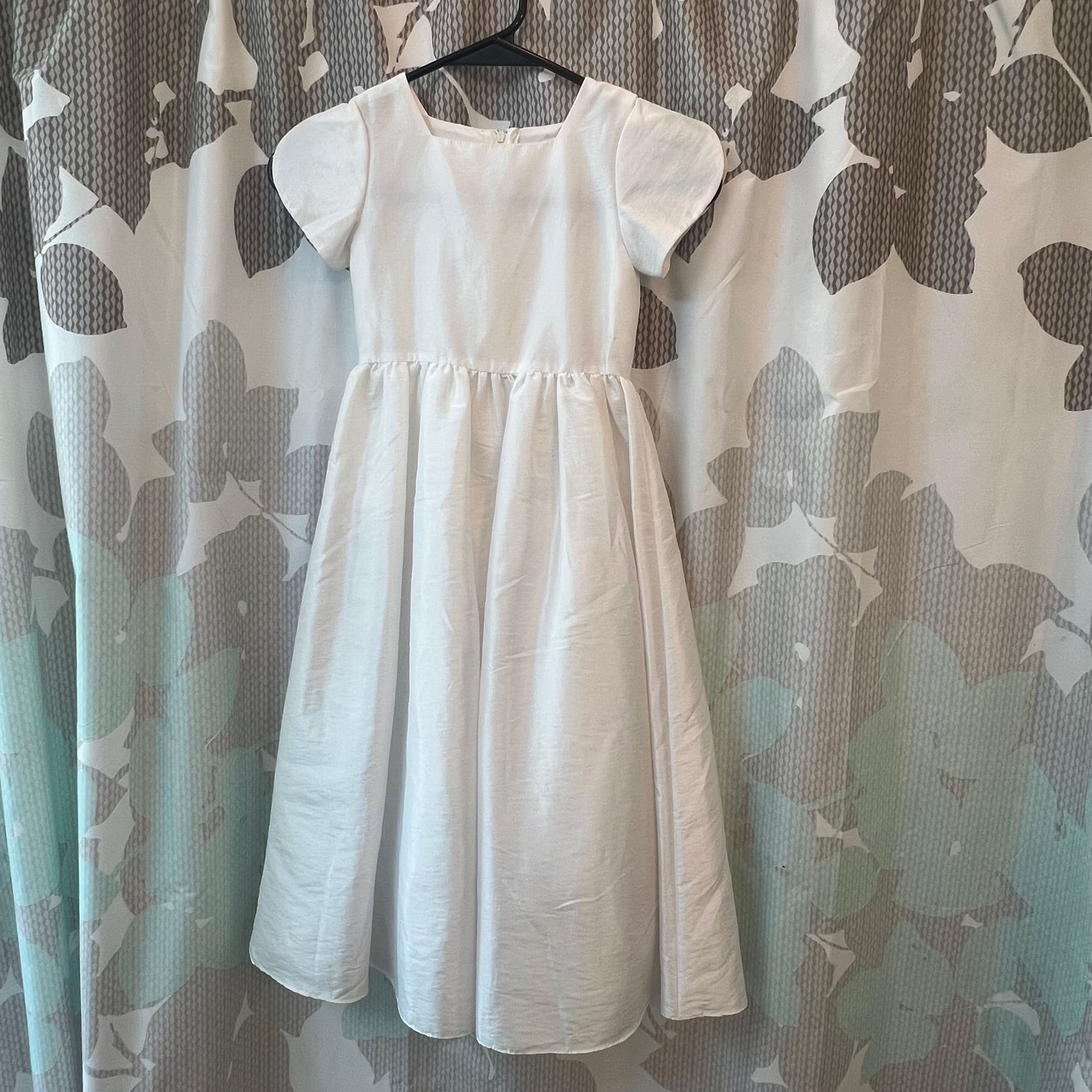 Rosebuds Ivory Flower Girl Dress Style 5114 Size 4 Wedding Church 2