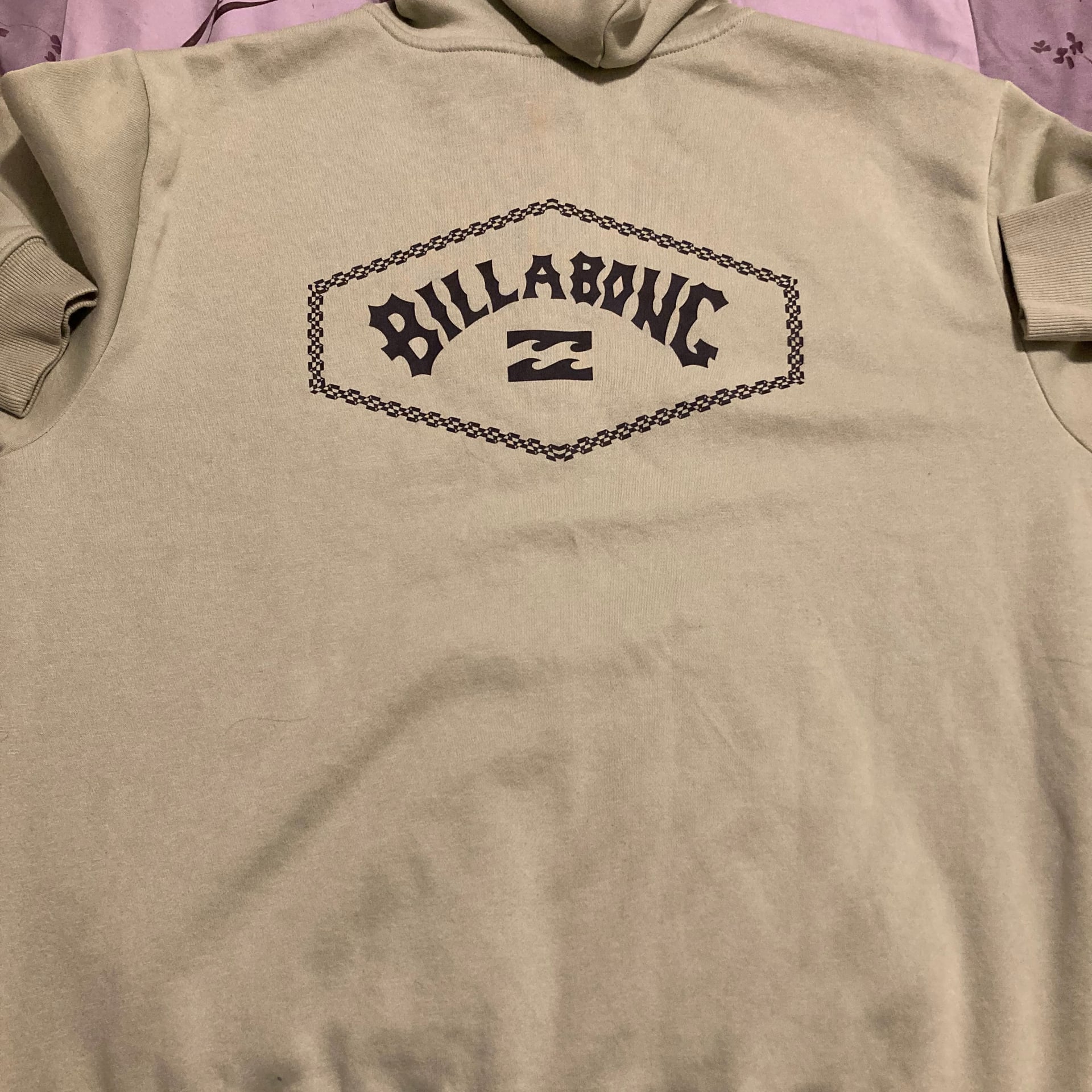 Billabong Arch Full Zip Hoodie in Green 2