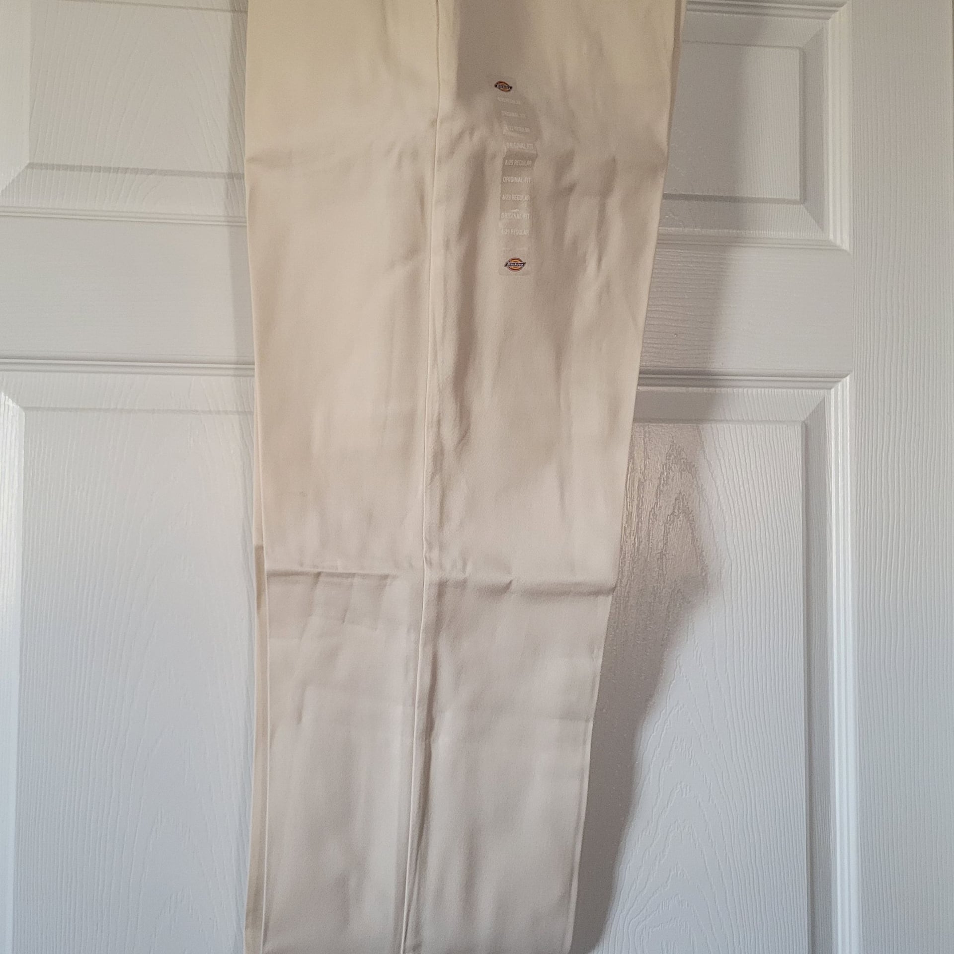 Dickies Women's 874 Original Fit Work Pants,Cream,Size 8/29 2