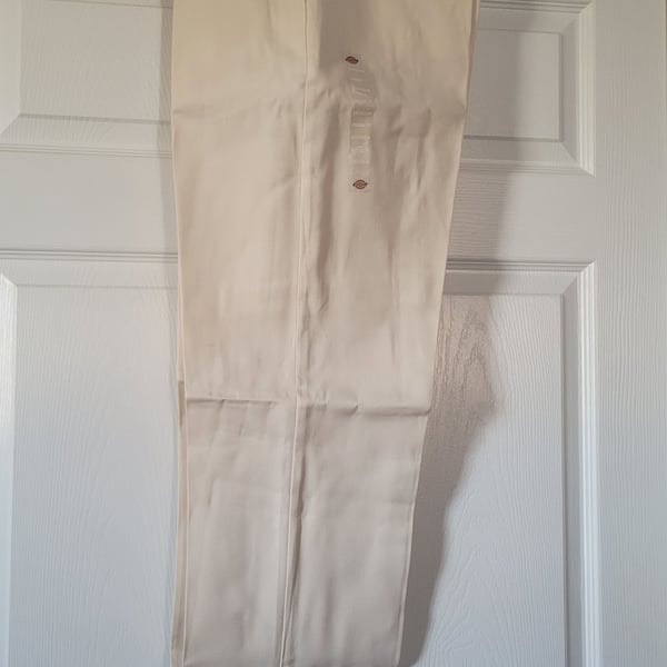 Dickies Women's 874 Original Fit Work Pants,Cream,Size 8/29