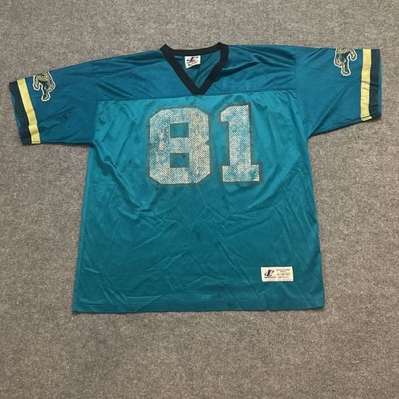 Vintage Jacksonville Jaguars Mark Brunell #8 Champion NFL Jersey 3
