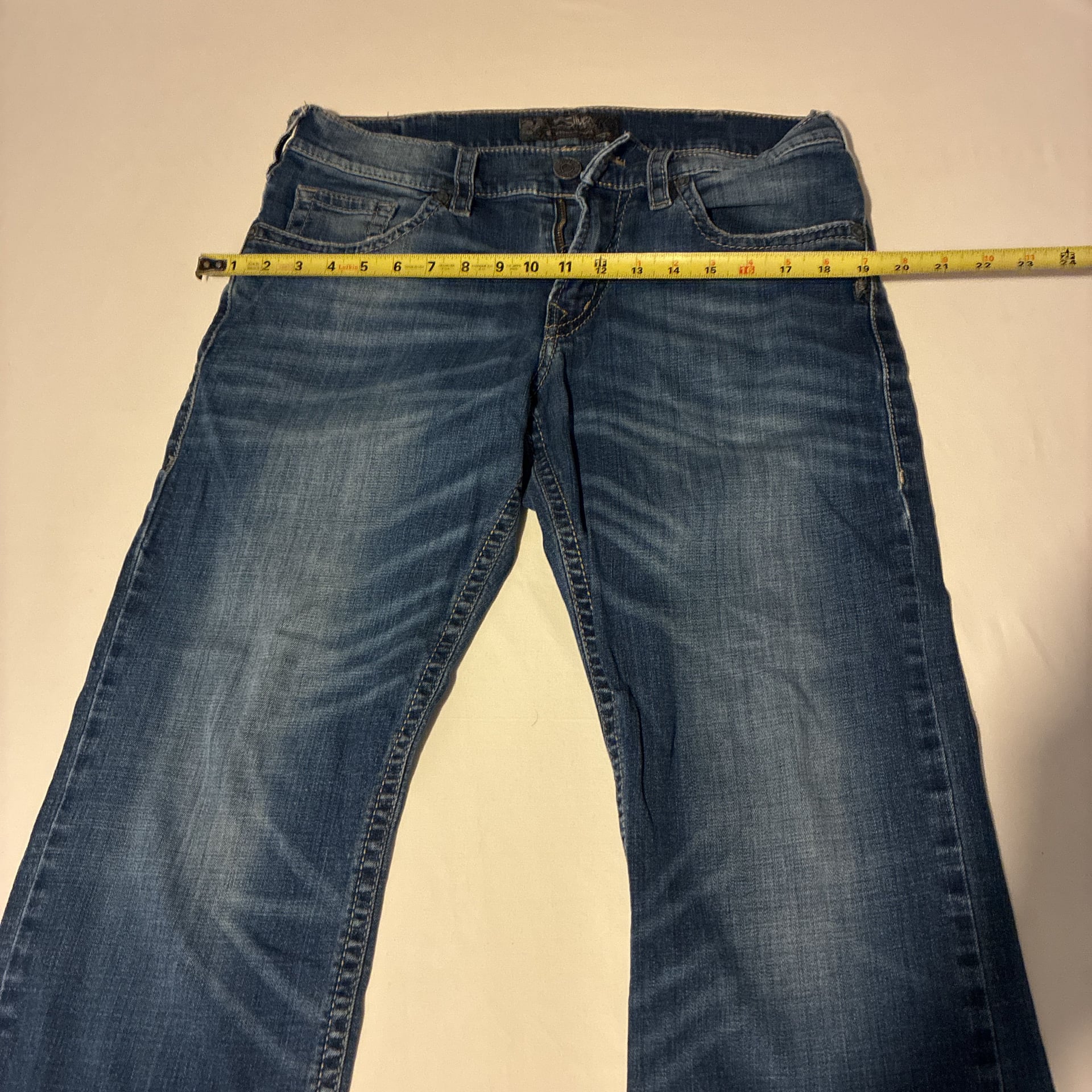 Silver Jeans Co. Zac Relaxed Fit Straight Leg Jeans W32 L30 4