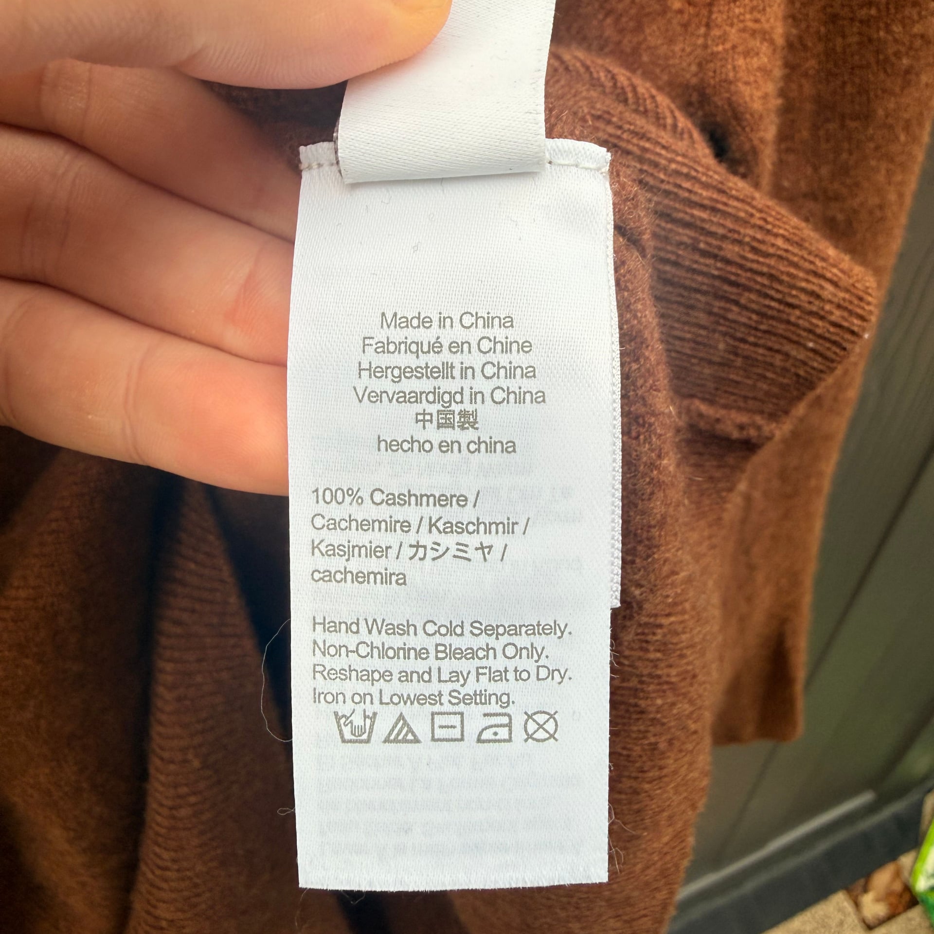 J.Crew 100% Cashmere Crewneck Sweater in Orange 6