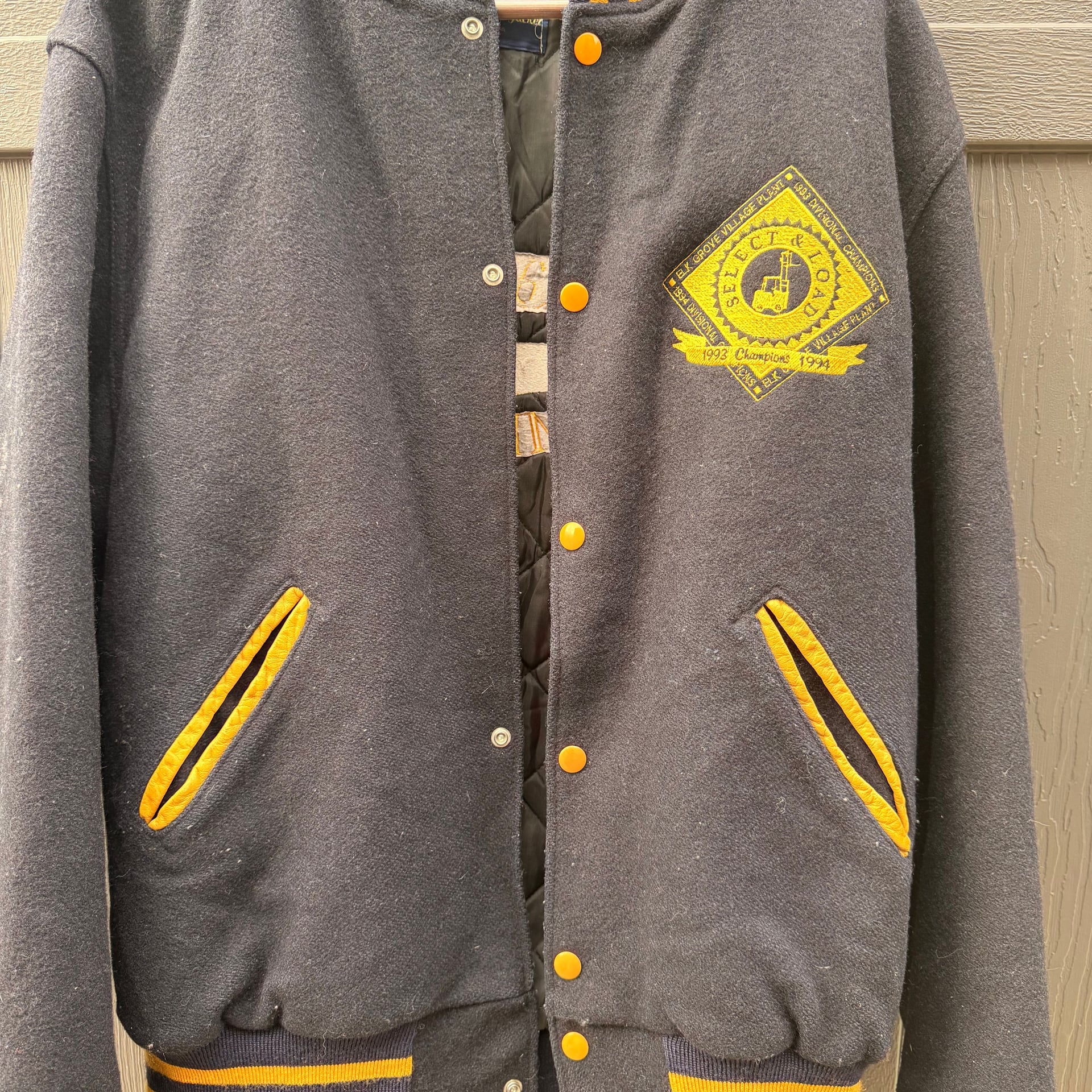 Holloway The Original Varsity Wool Jacket Men's L Karp’s America 1994 4