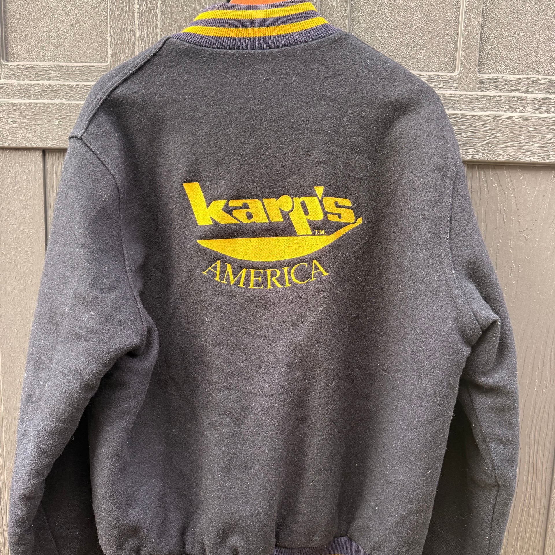 Holloway The Original Varsity Wool Jacket Men's L Karp’s America 1994 7