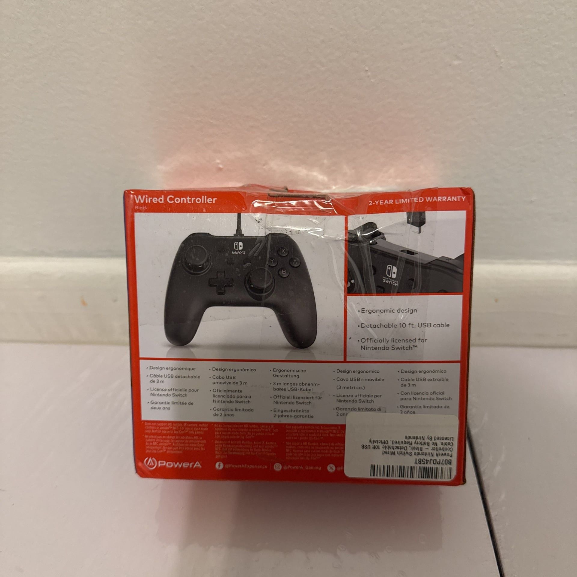PowerA Wired Controller for Nintendo Switch - Black 4