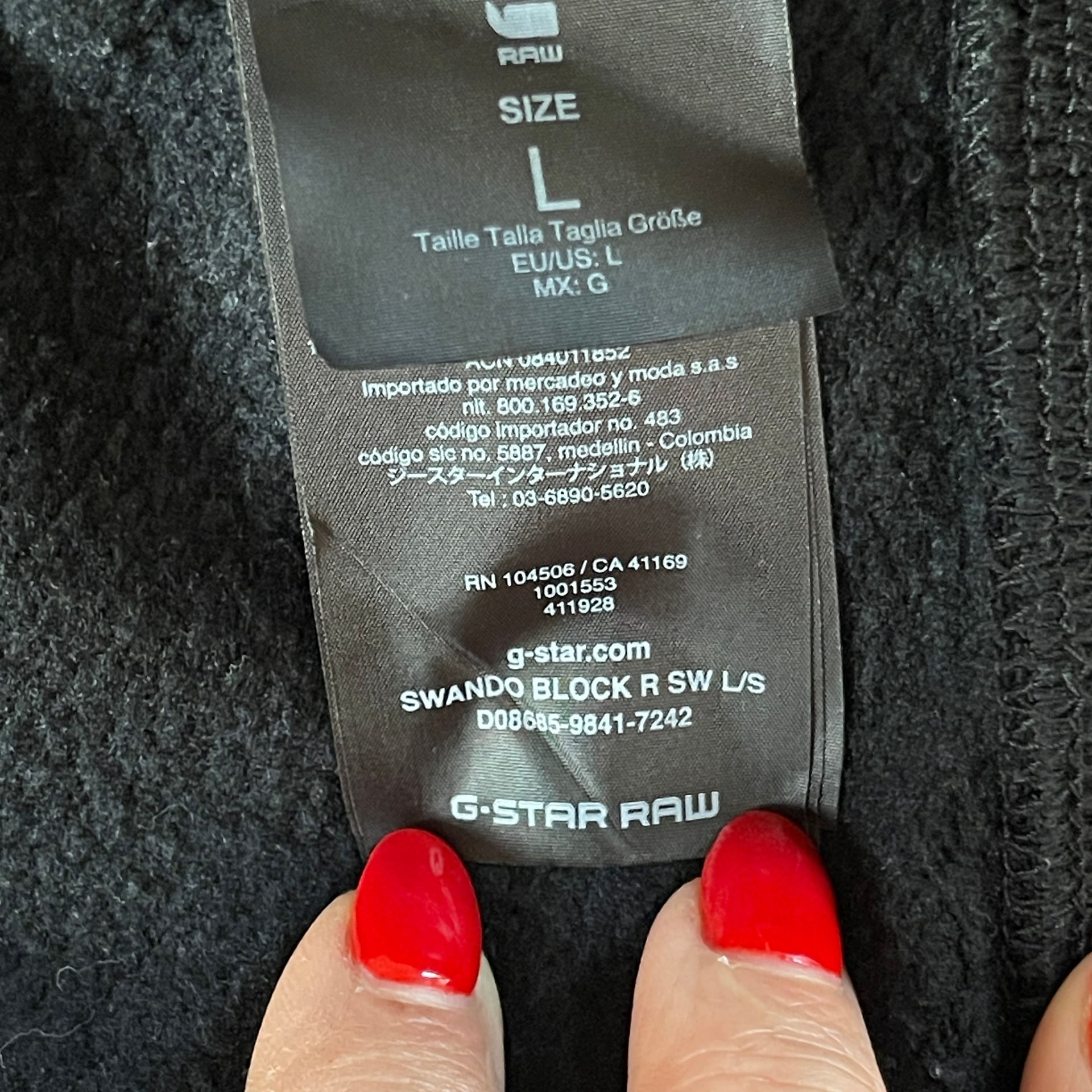 Crew Neck Herren Pullover G Star 6