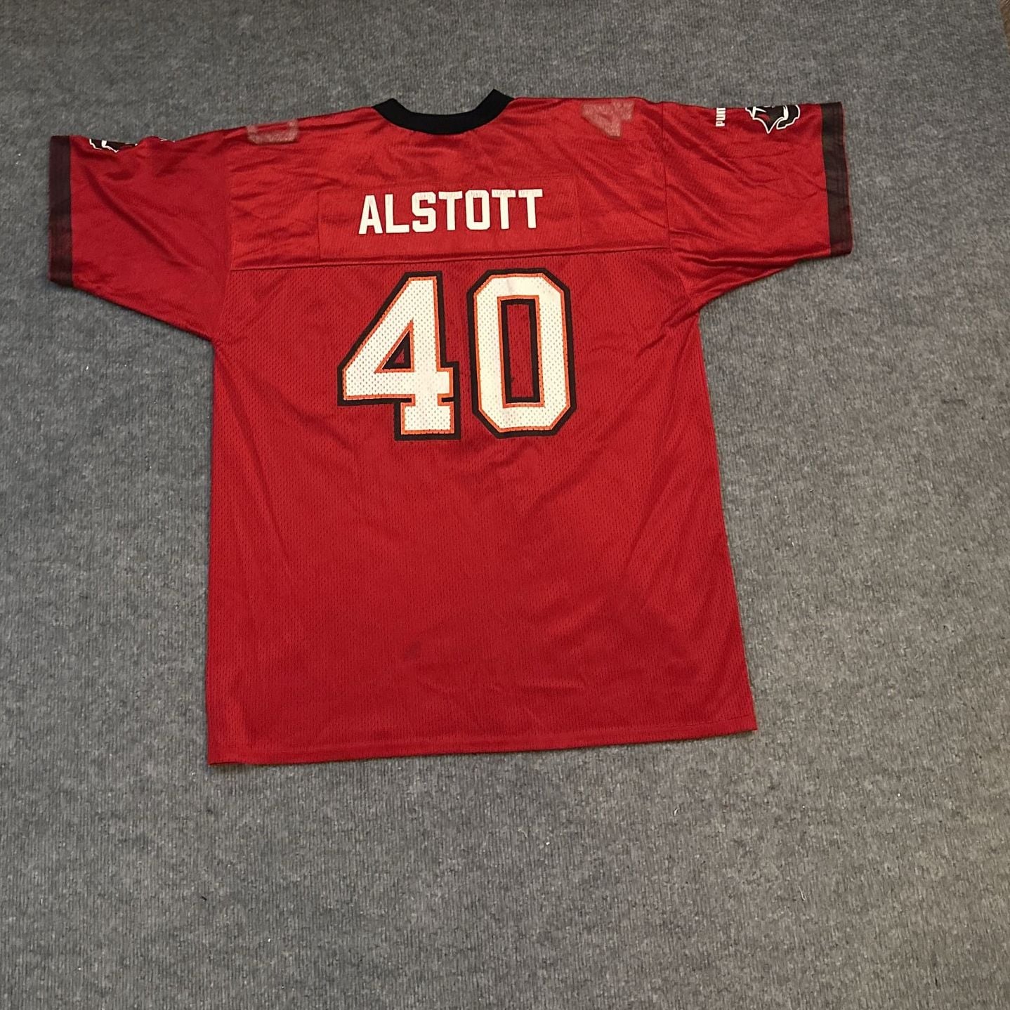 Red Tampa Bay Buccaneers #40 Puma Football Jersey, Men's XL 7