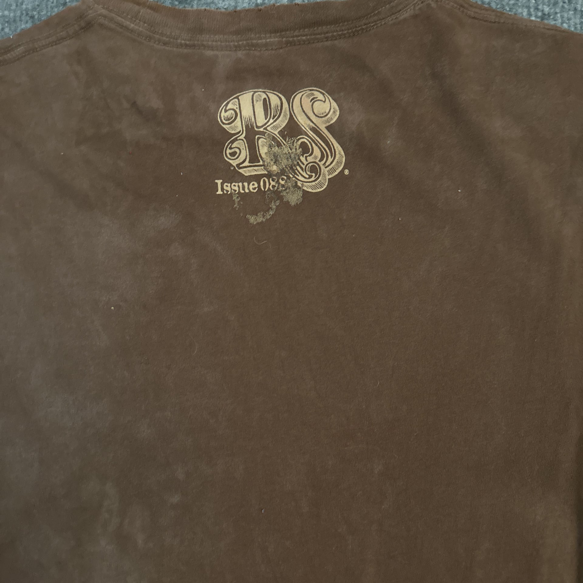 Jim Morrison - Rolling Stone Cover 1943-1971 - Brown Commemorative Shirt - L 7