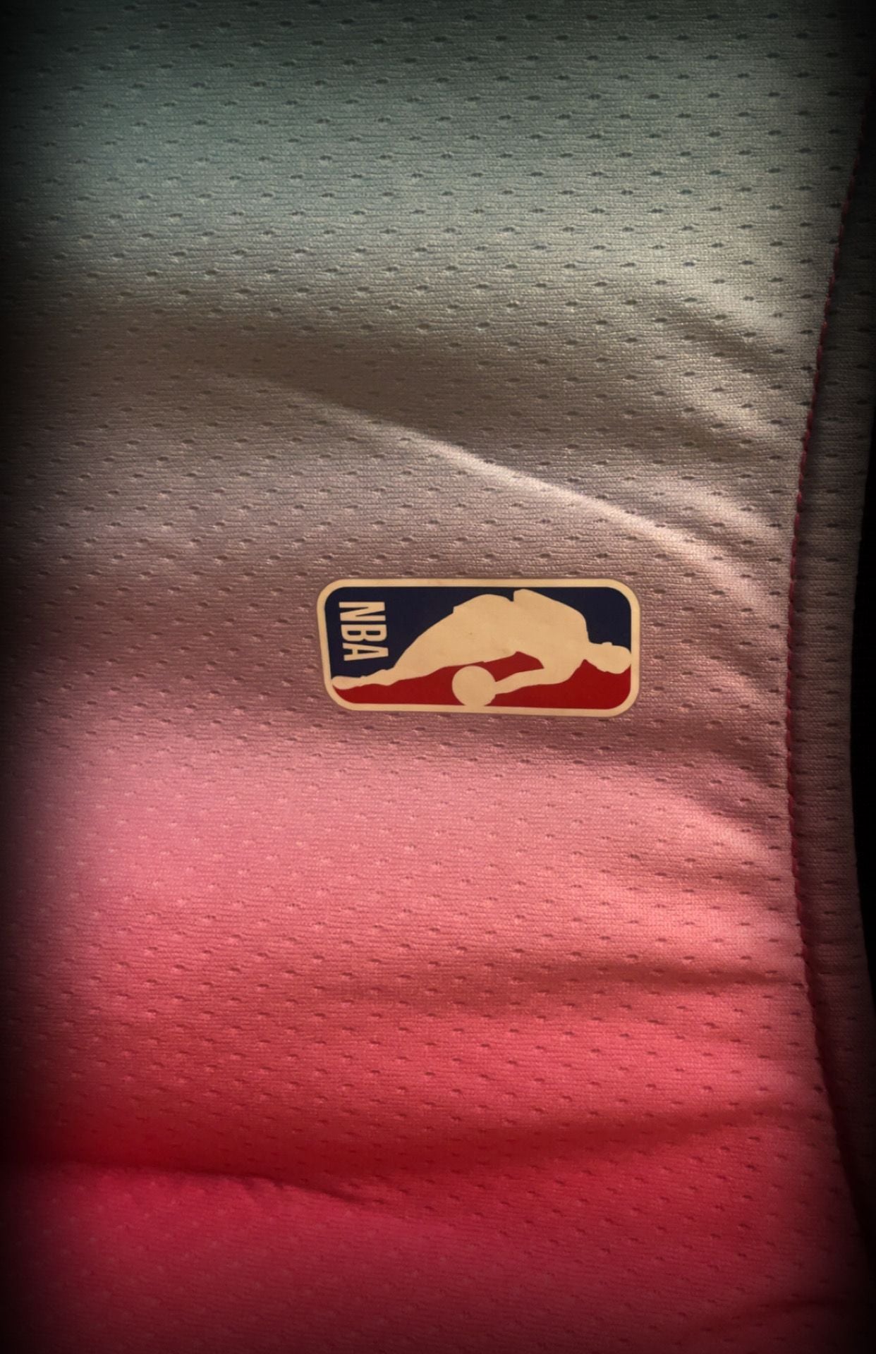 Nike Miami Heat Vice City Edition Swingman Jersey Pink Blue Gradient Size L 8