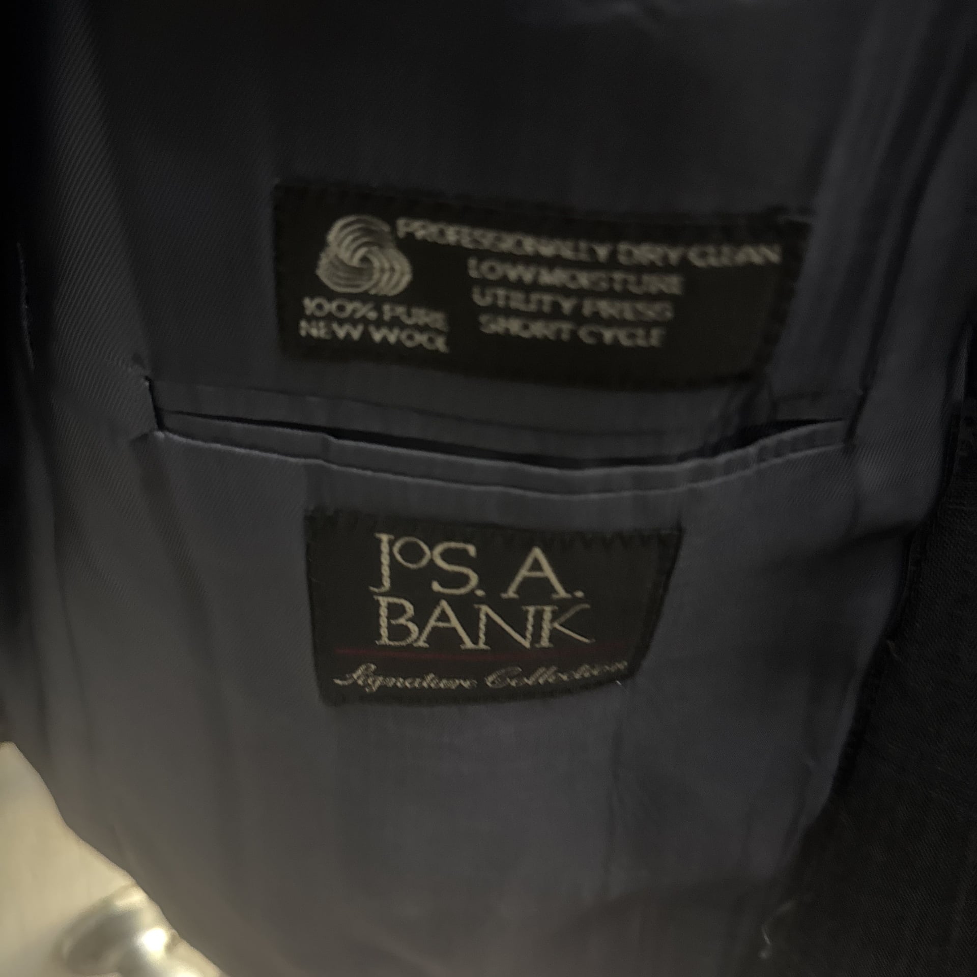 Jos. A. Bank Signature Collection 46R Suit Jacket 5