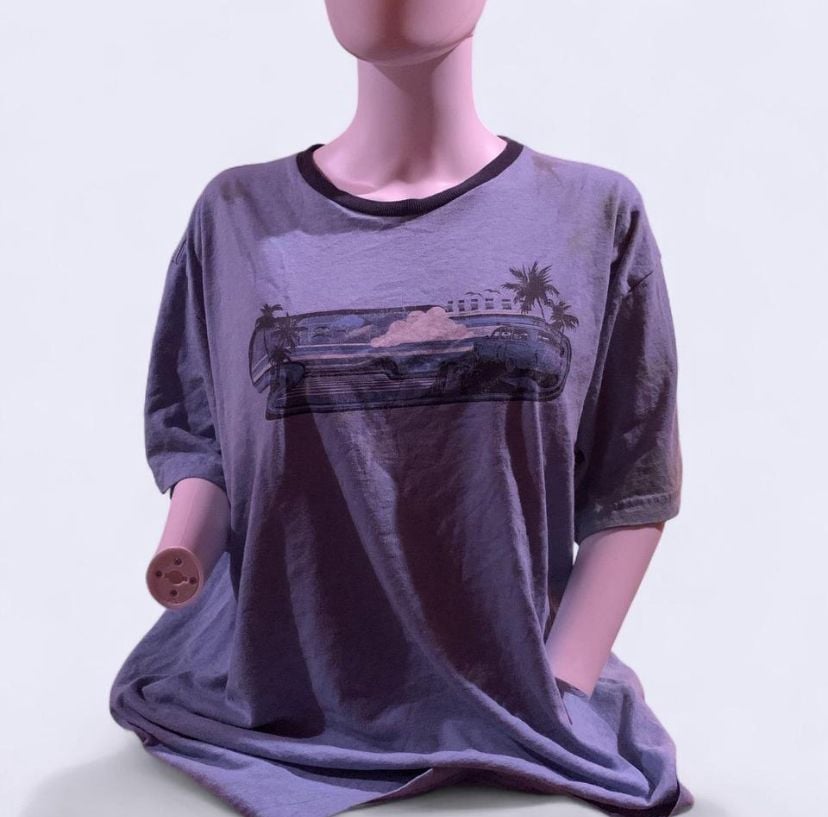 River nature art t shirt vintage single 2
