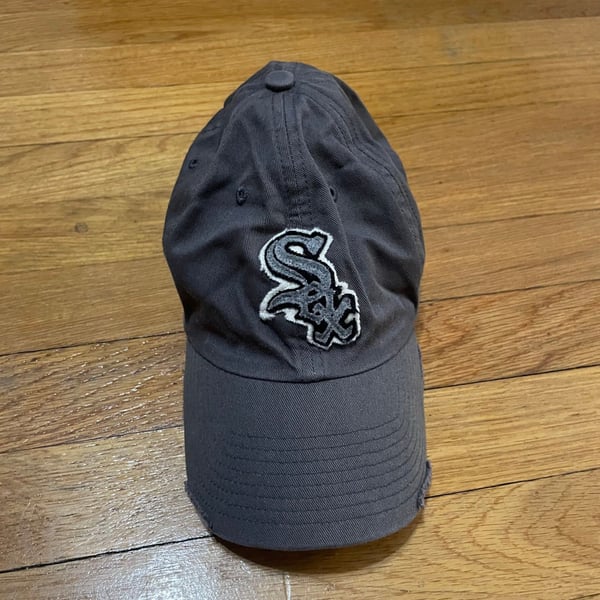Vintage Grey Chicago White Sox MLB Hat