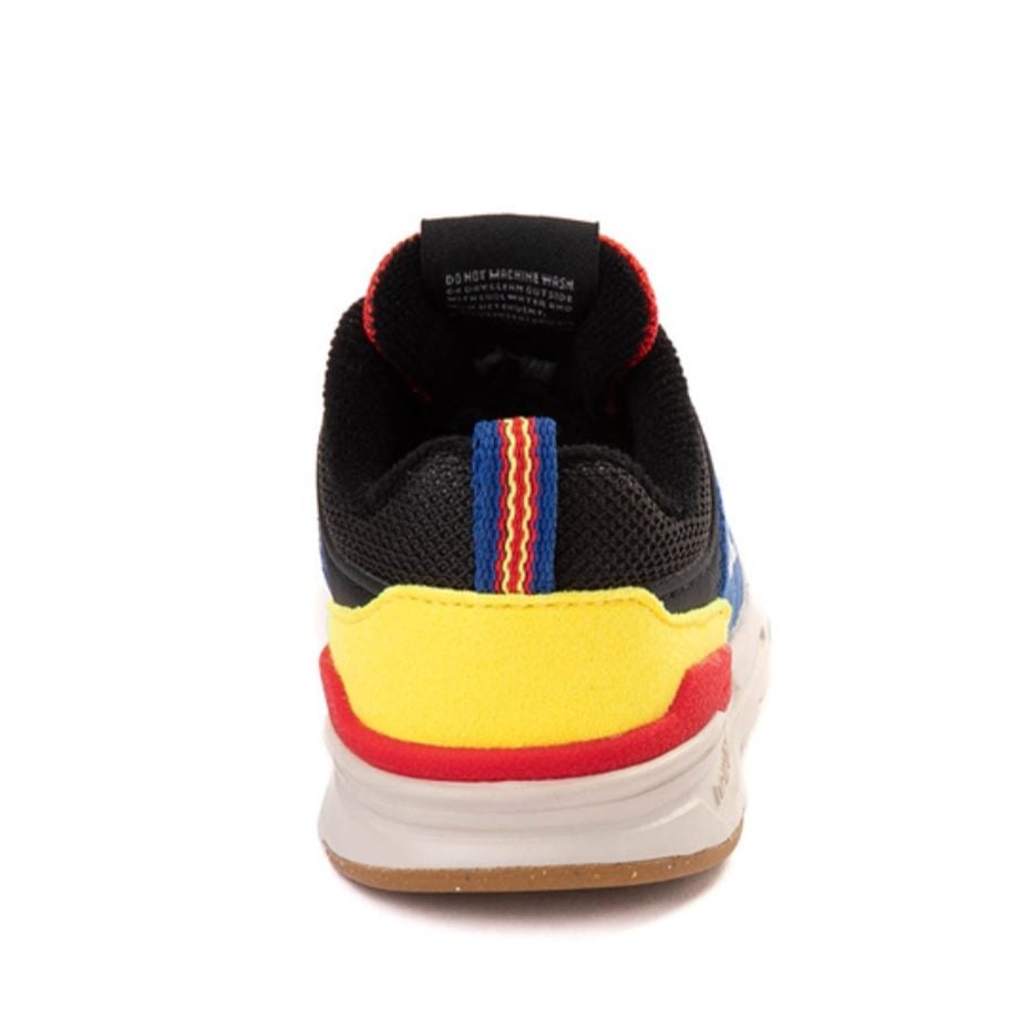 Toddler New Balance 997H Bungee Lace,NIB,3,Blue/Black/Yellow/Red 6