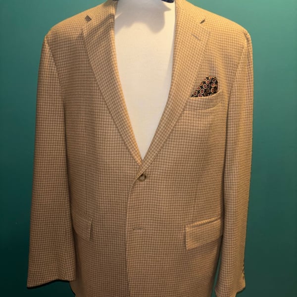 Polo Ralph Lauren Men's Houndstooth Sport Coat Blazer 44R