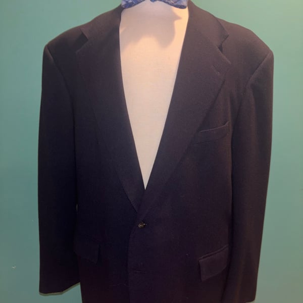 Polo Ralph Lauren Cashmere Sport Coat Blazer Mens Navy 46