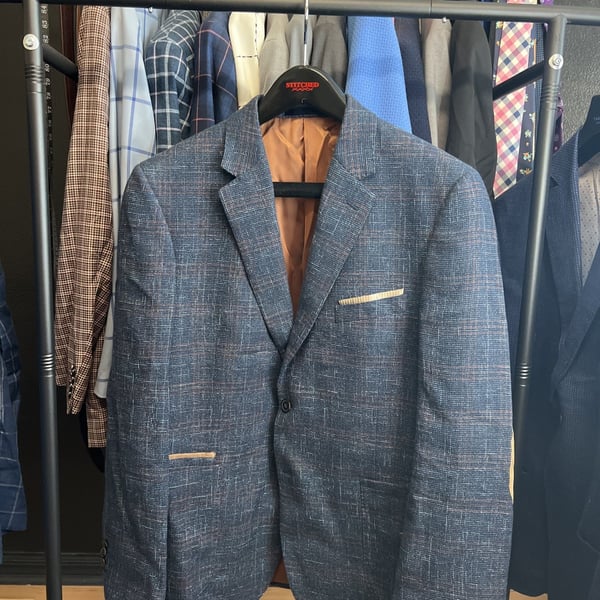 Johnston & Murphy Men's Relaxed Knit Blazer Size M  
