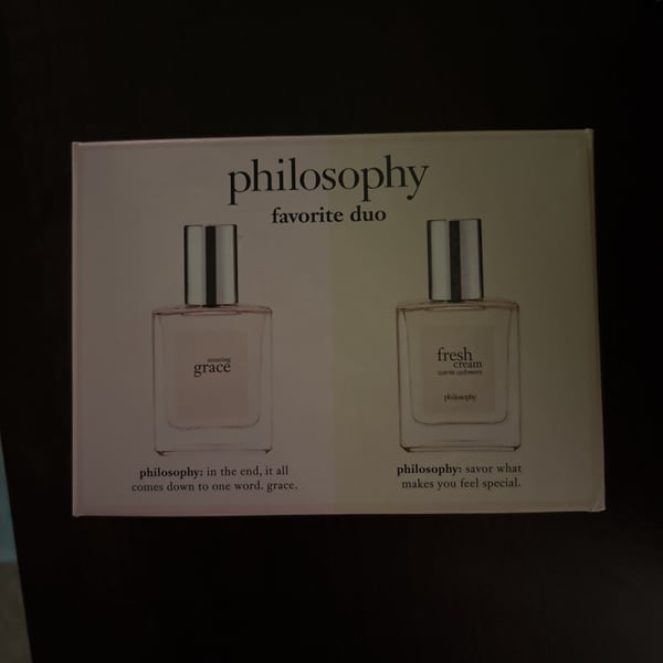 Philosophy Amazing Grace & Fresh Cream Warm Cashmere 2-Piece Mini Gift Set EDT