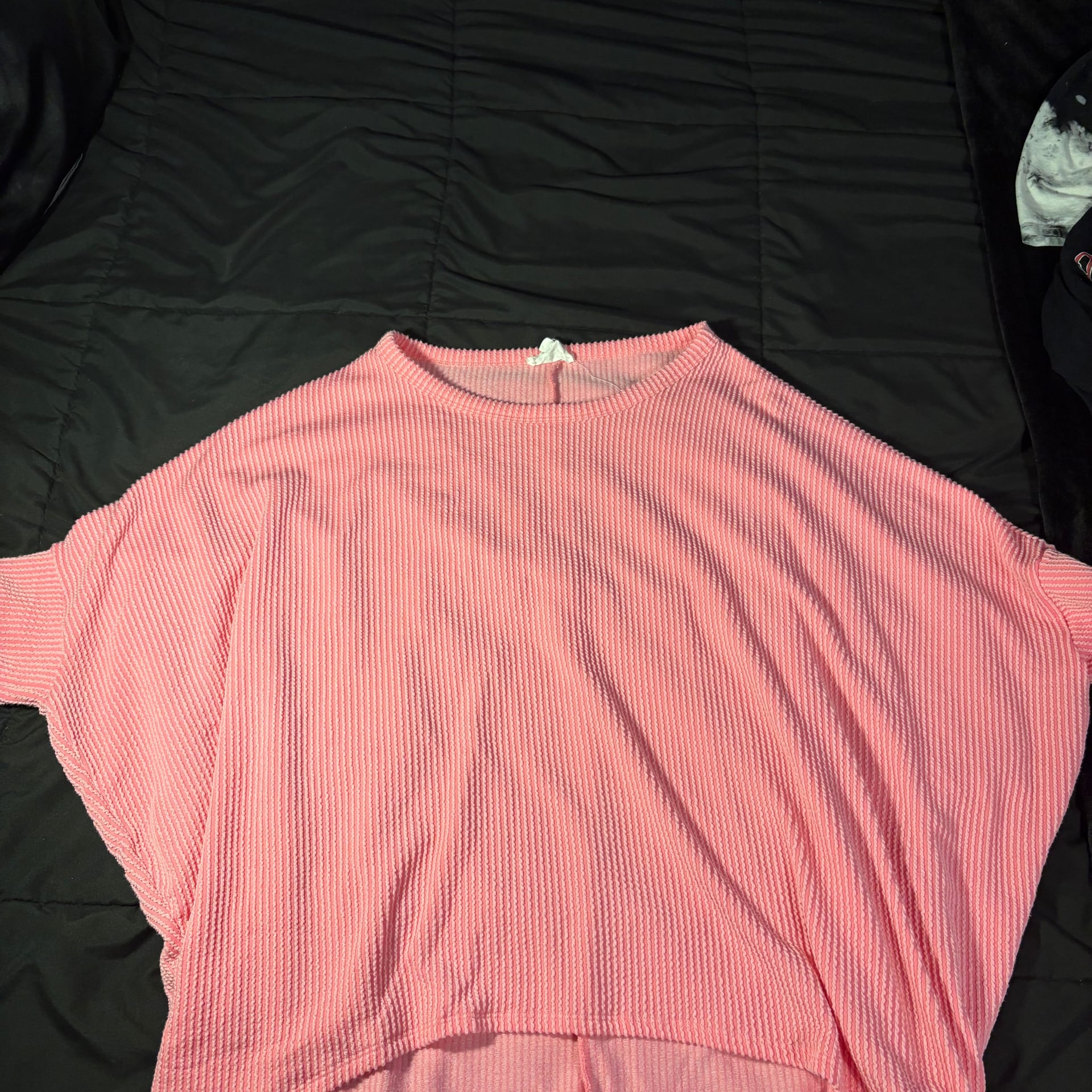 Andree By Unit Ribbed Striped Knit Top 1