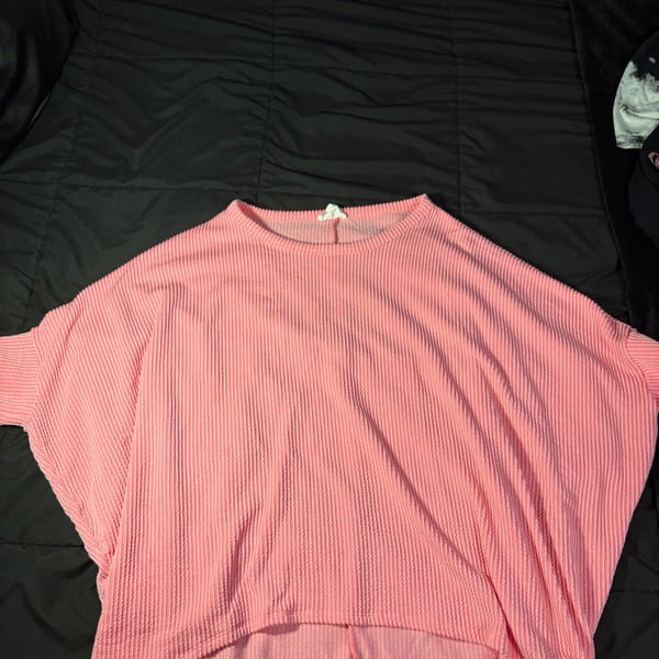 Andree By Unit Ribbed Striped Knit Top