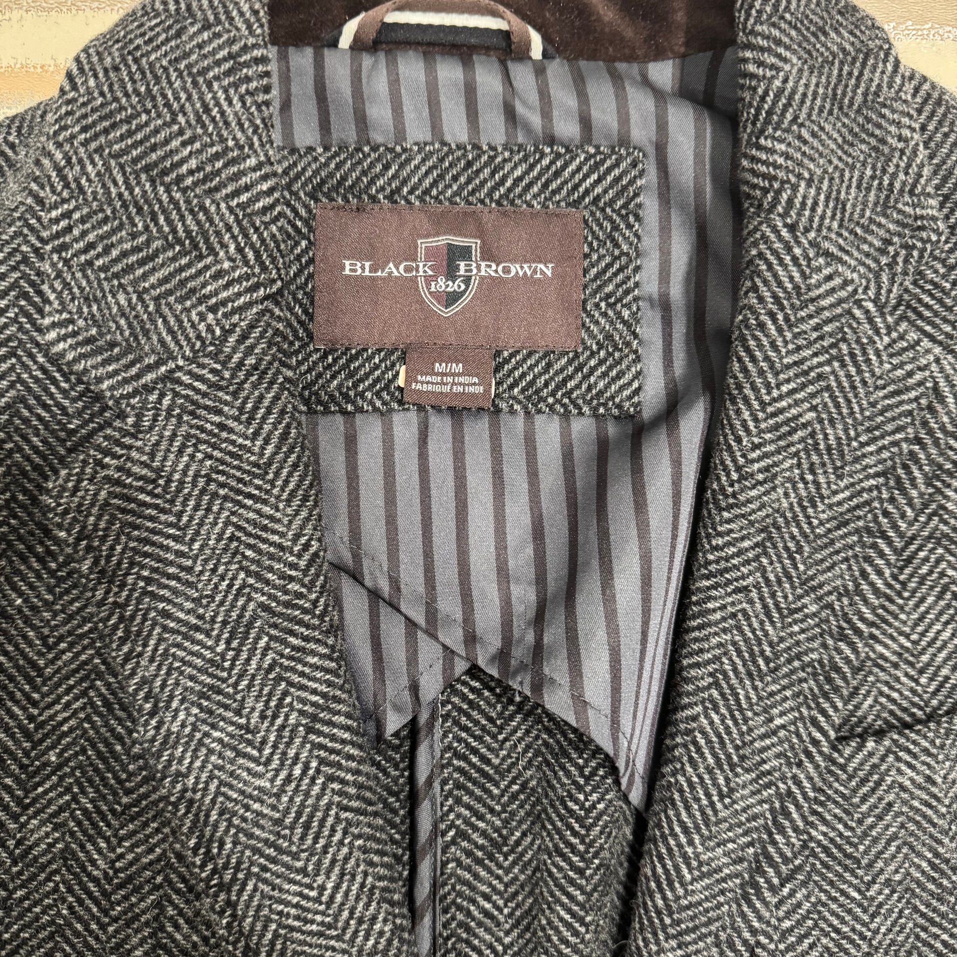 The Hill-Side x GQ x Gap Herringbone Tailored Jacket Blazer 2