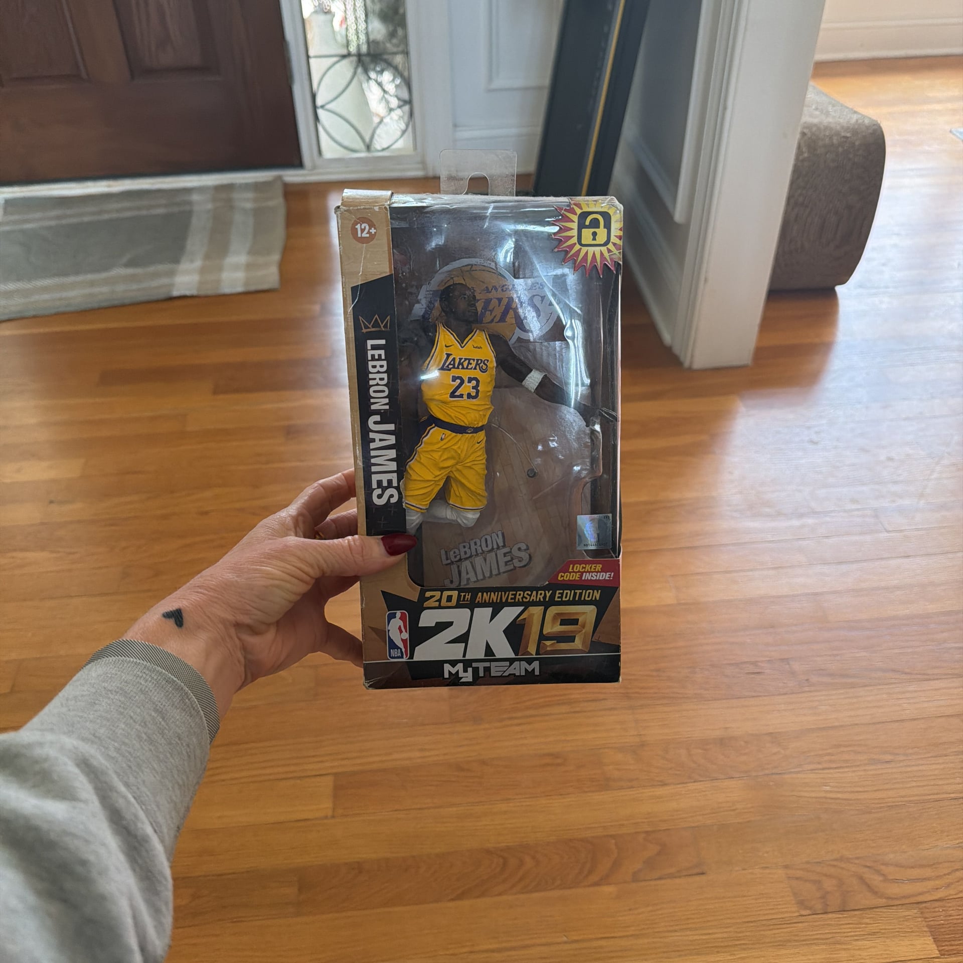 McFarlane NBA 2K19 Lebron James 20th Anniversary Edition Action Figure 1