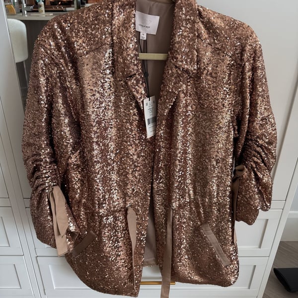 Cinq à Sept Mathieu Sequin Jacket on SALE