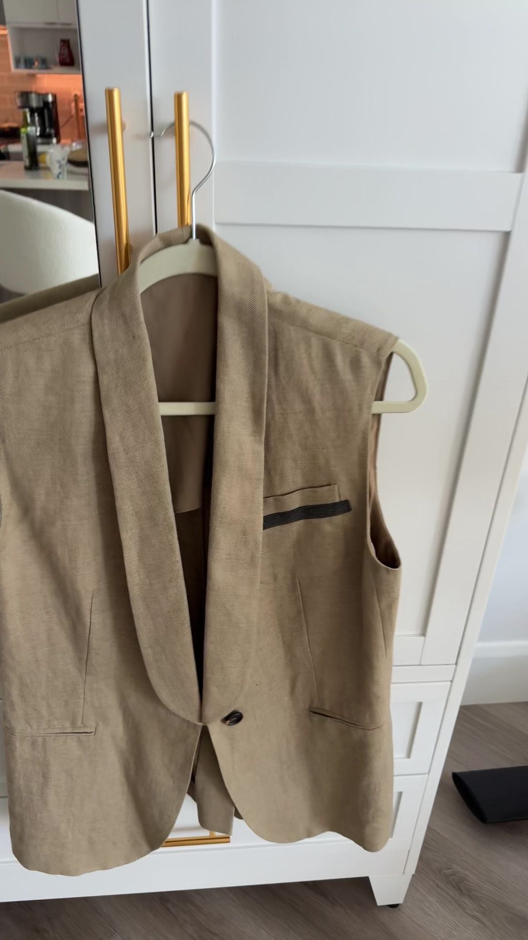 A Kind Of Guise Shinji Beige Linen Suit Jacket 1