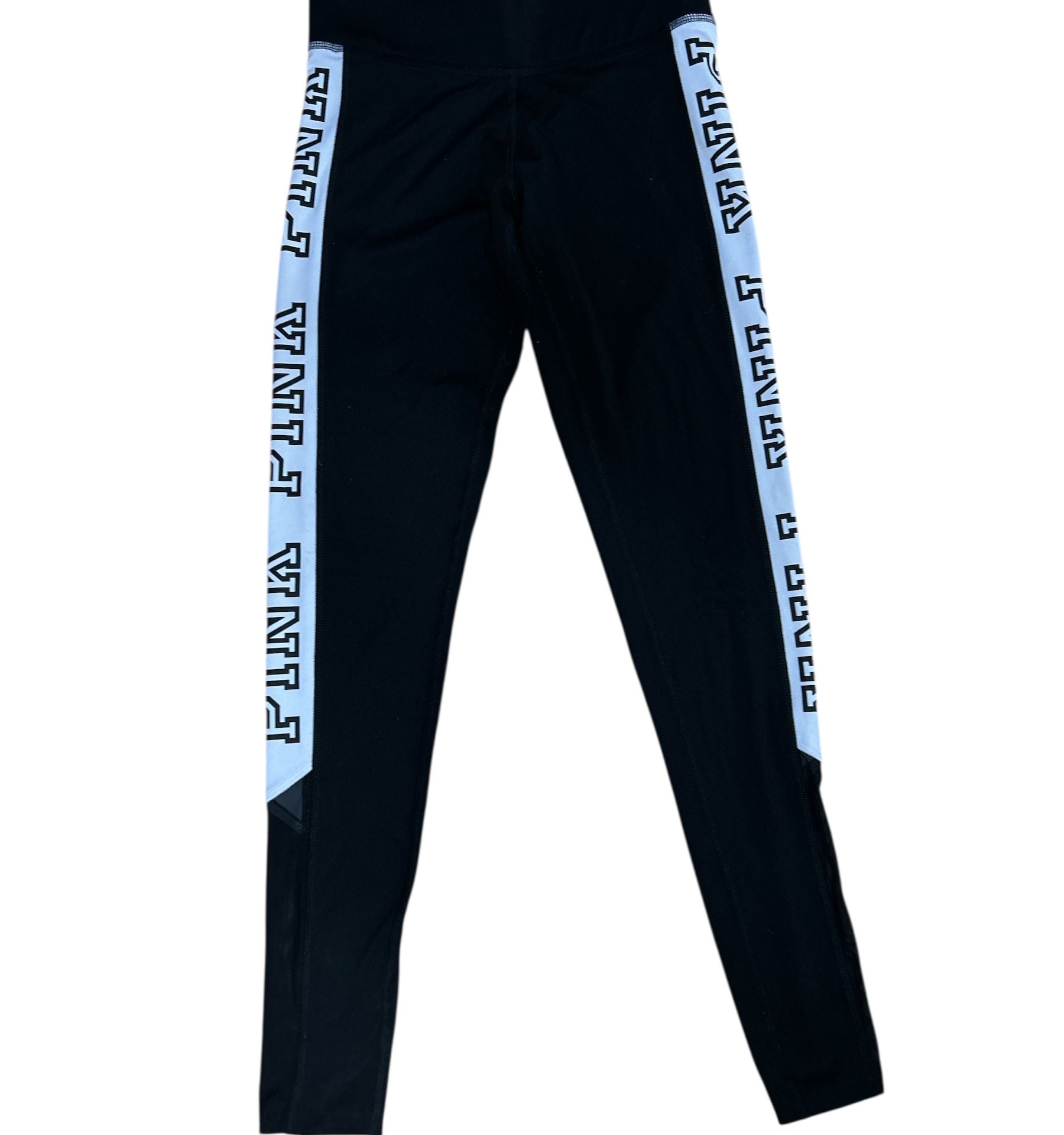 Victoria's Secret PINK Ultimate Yoga Legging Black/White Logo size x small 2