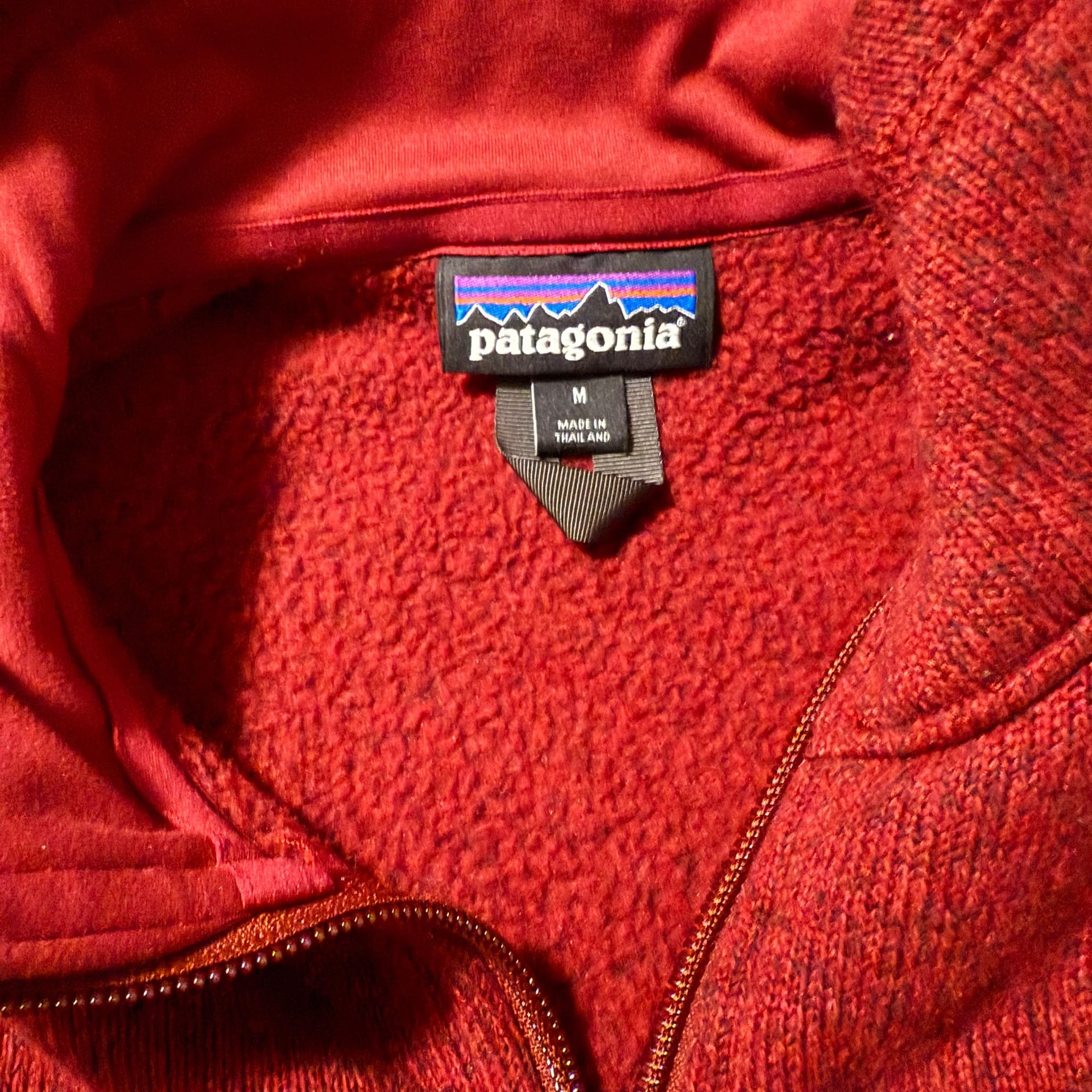 Patagonia Better Sweater 1/4 Zip Fleece Pullover in Red - Men's Size M 5