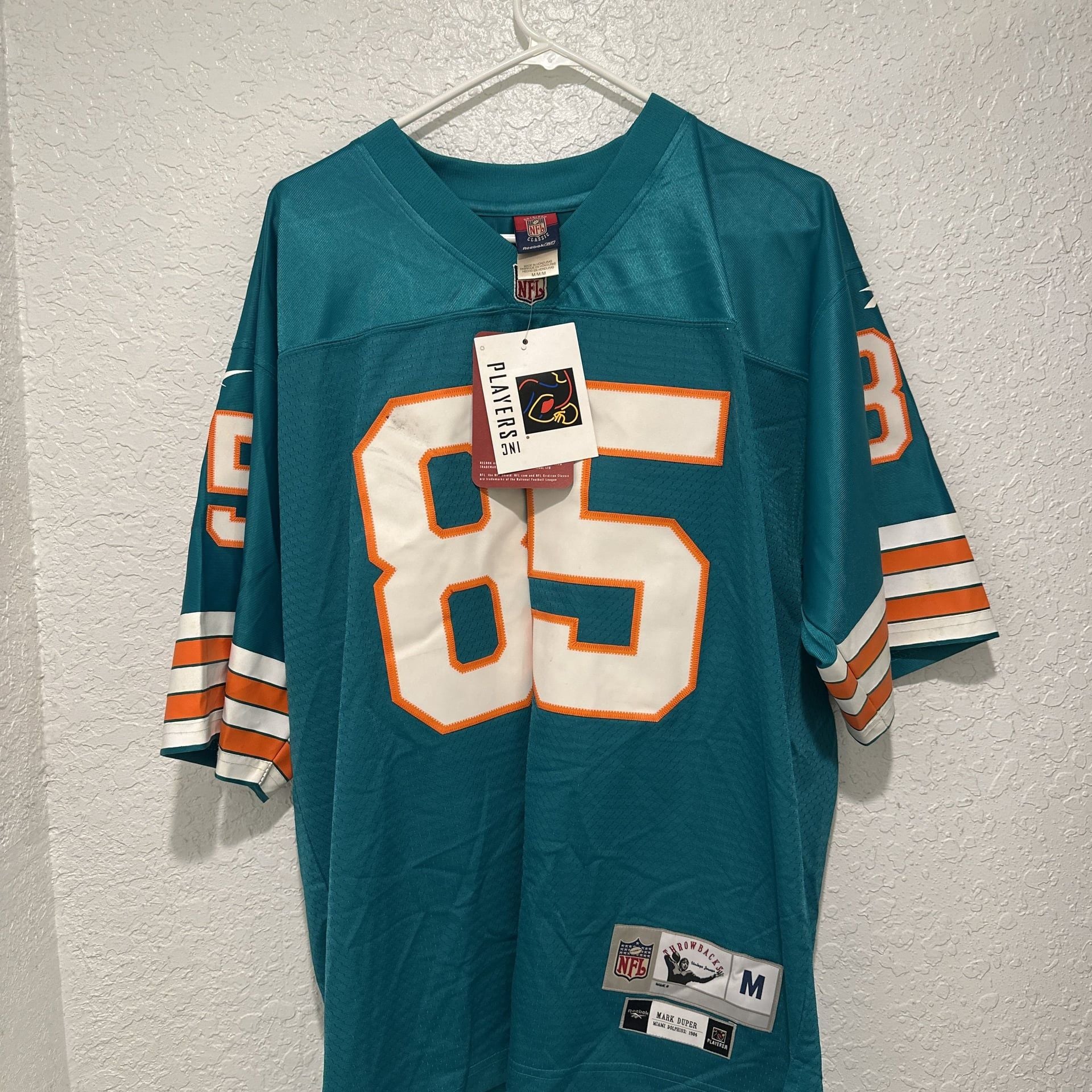Mark Duper Signed Autographed Dolphins Jersey 2