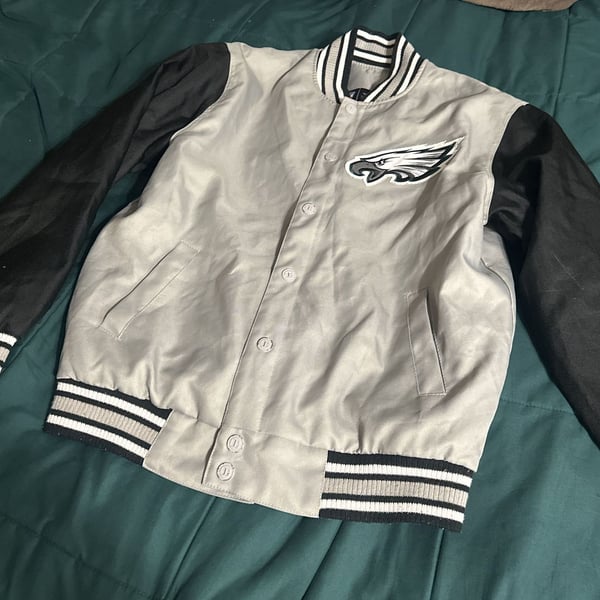 Philadelphia Eagles NFL Mens Poly Cotton Twill Jacket