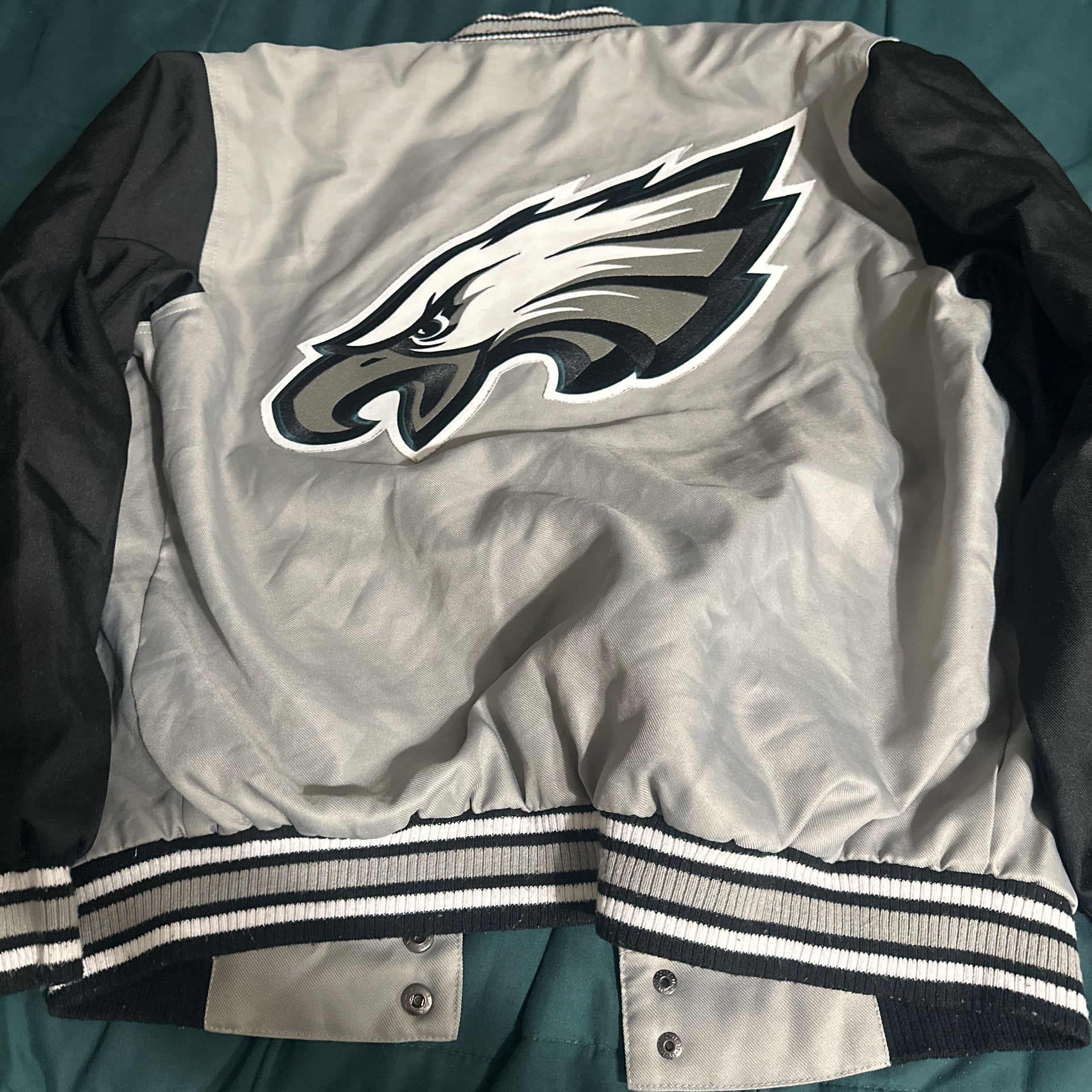 Philadelphia Eagles NFL Mens Poly Cotton Twill Jacket 3