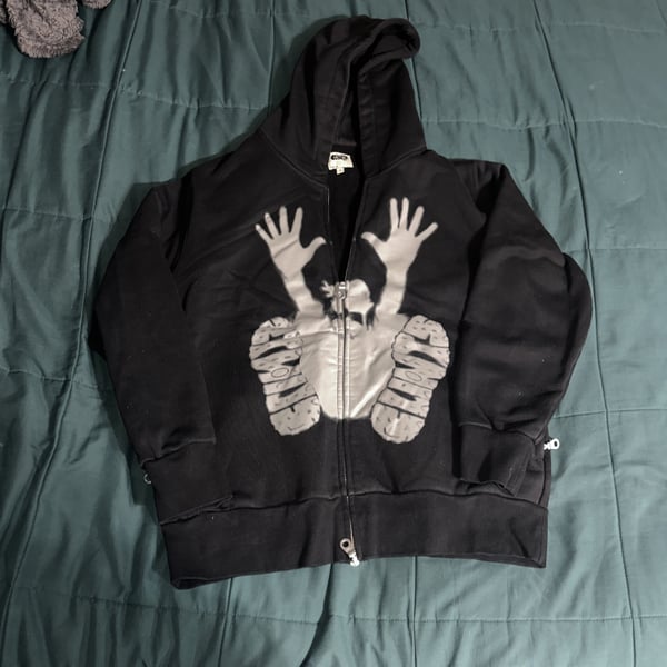 Clints Inc Step Correct Skeleton Hoodie - Black