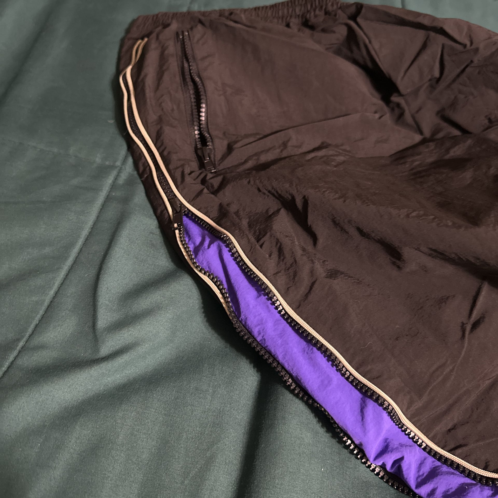 Clints Inc Black Shell Track Pant 4