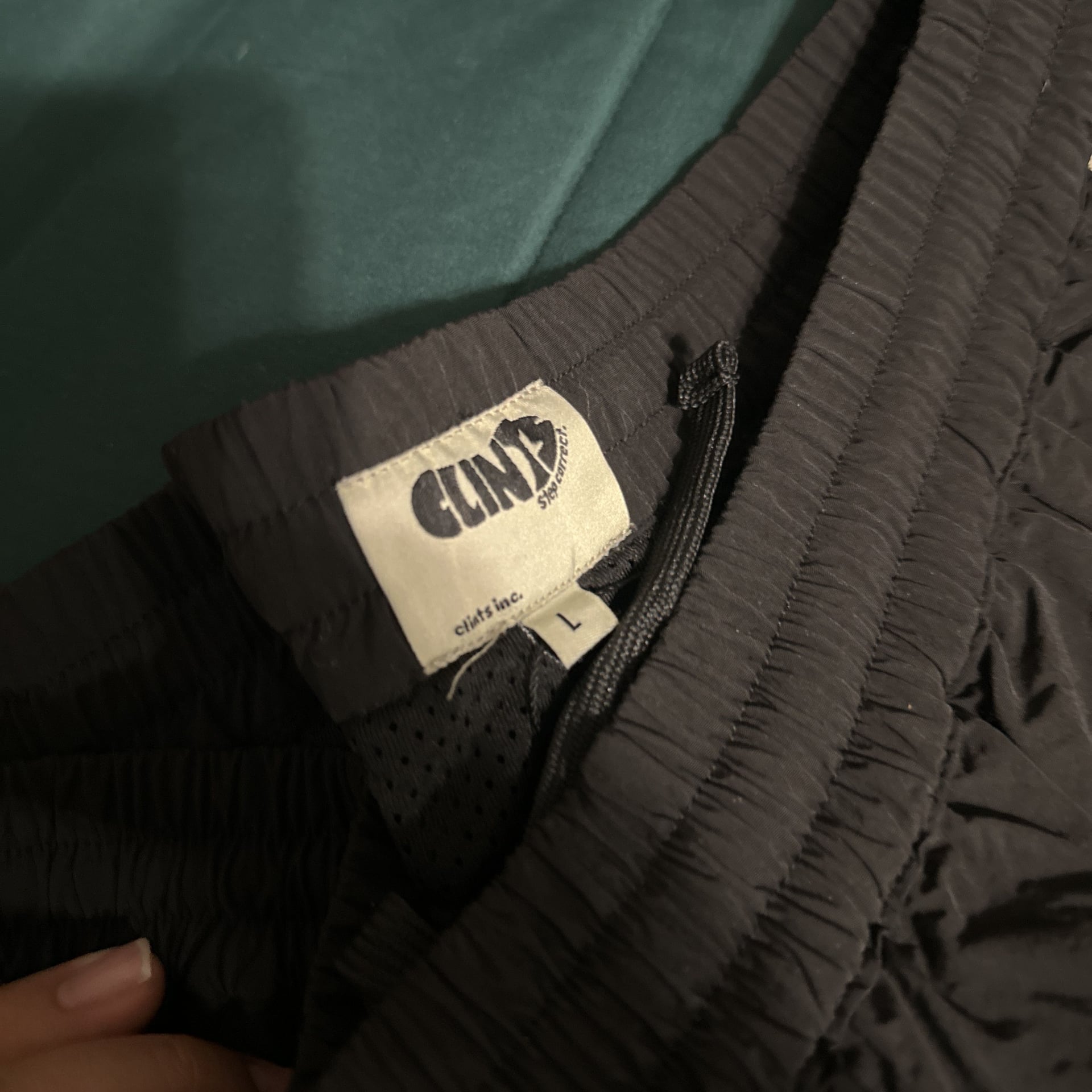 Clints Inc Black Shell Track Pant 5