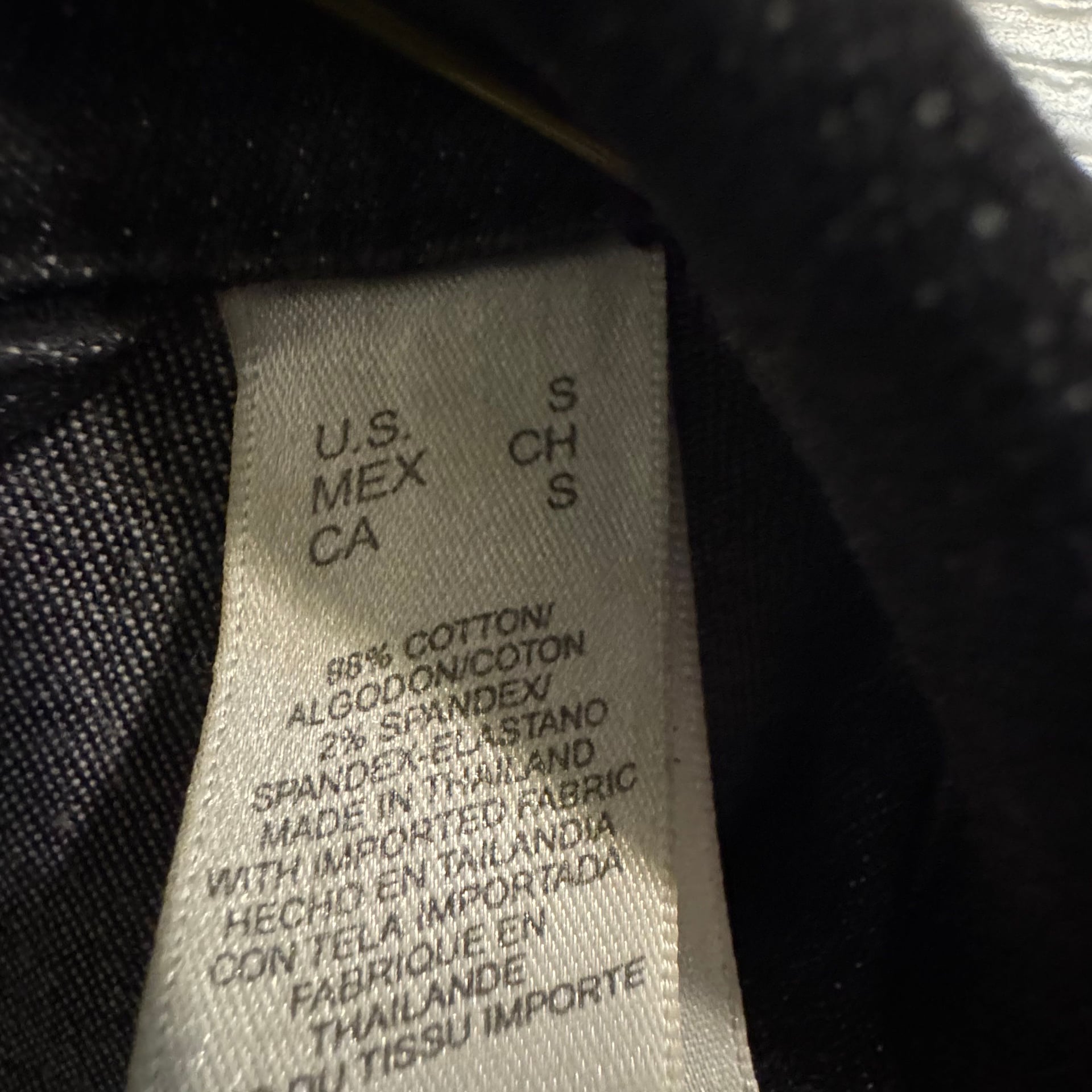 Liz Claiborne Black Denim Jean Jacket 5