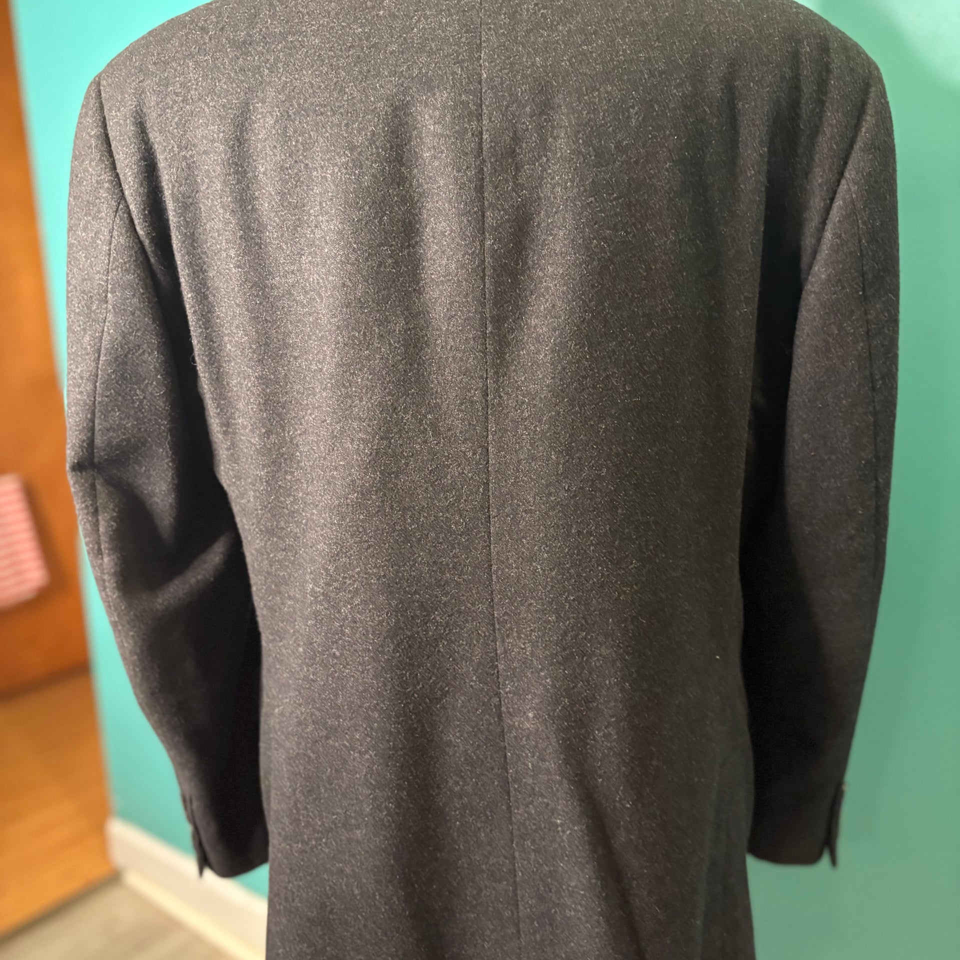 Polo Ralph Lauren Wool Flannel Blazer Gray 44 regular 4