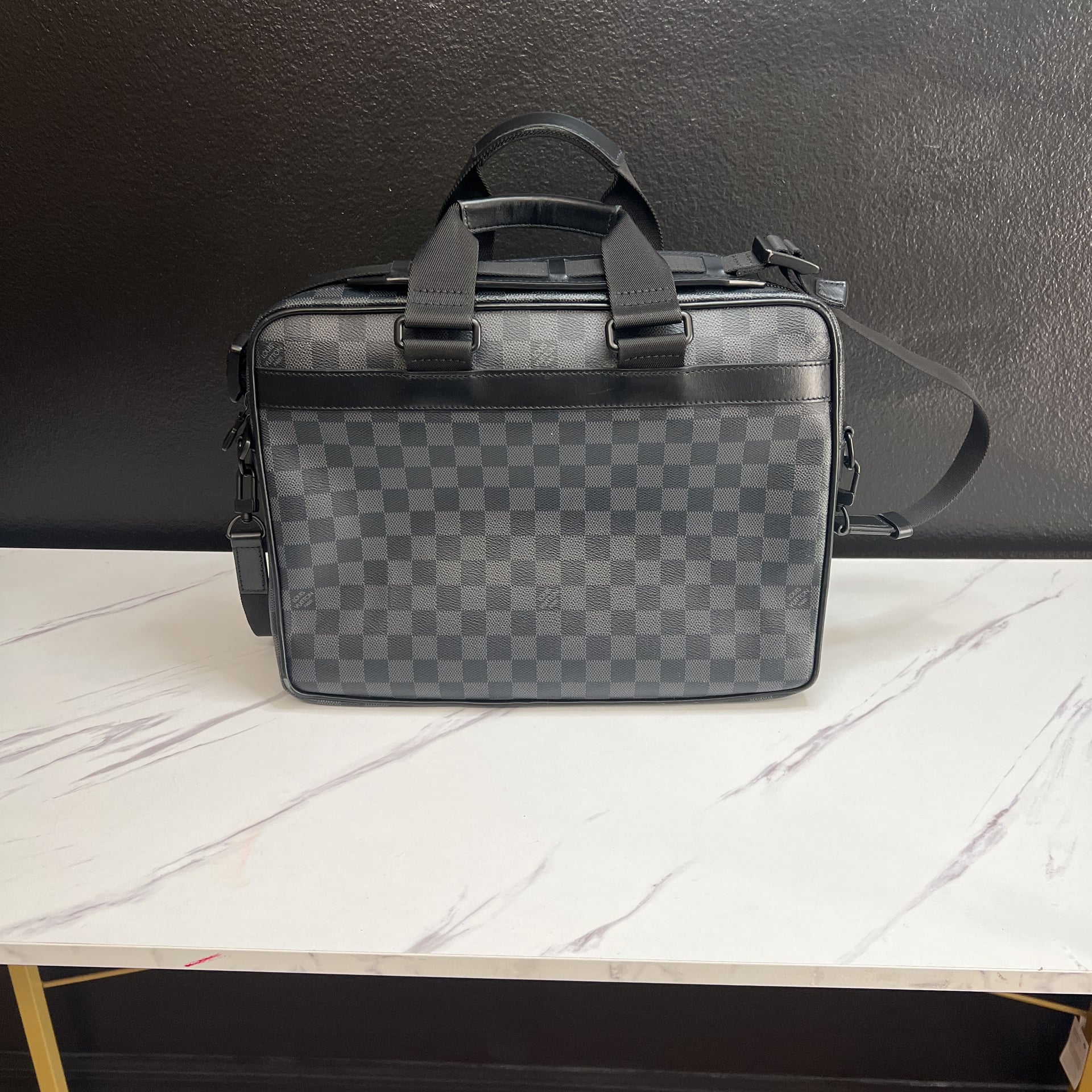Louis Vuitton Utility Business Bag Damier Graphite N40278 2