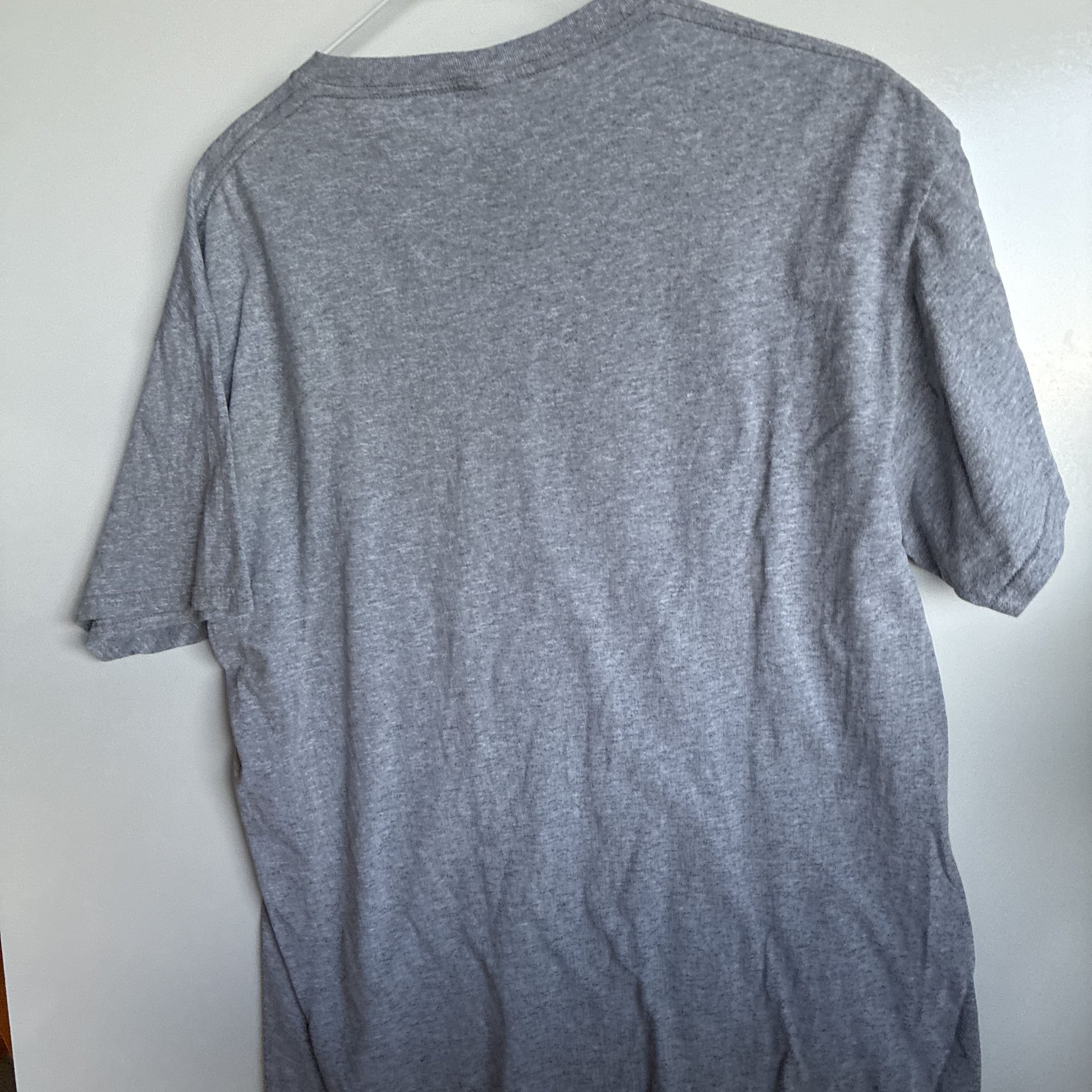 Ghostbusters Mens Retro Distressed Logo Graphic T-Shirt Gray 5