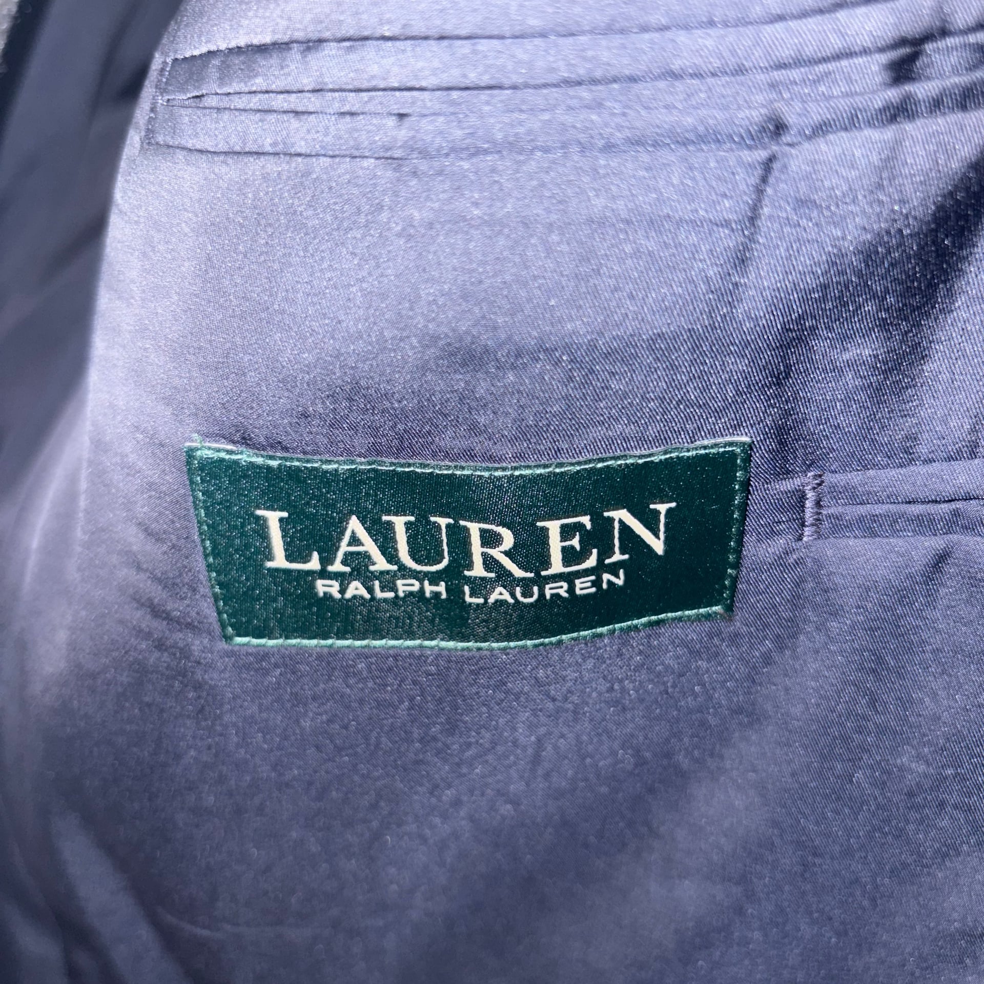 Lauren Ralph Lauren Navy Wool Blazer 42 R 4