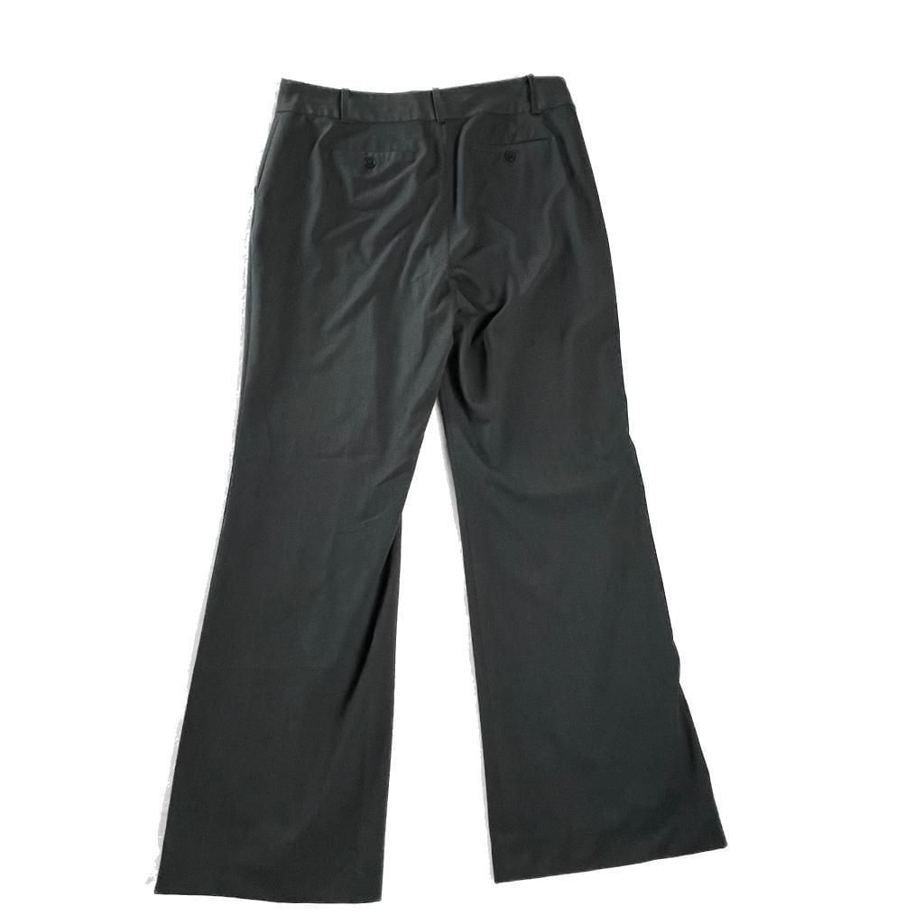 Liz Claiborne Charcoal Straight Leg Stretch Dress Pants Size 12 3