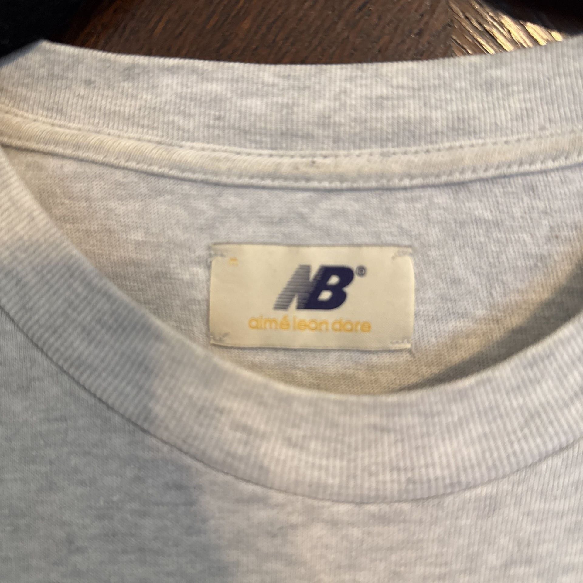 AIMÉ LEON DORE X NEW BALANCE LONG SLEEVE TEE Life In The Balance Sz L 3