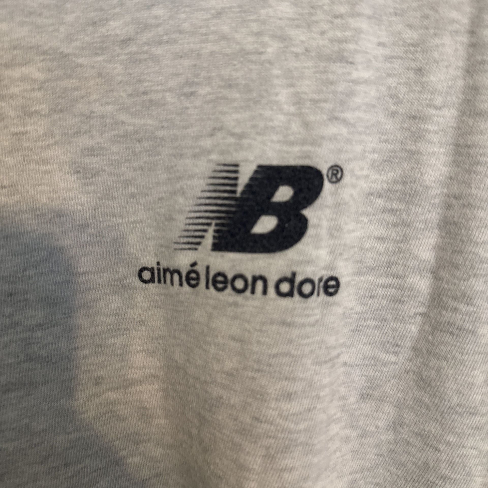 AIMÉ LEON DORE X NEW BALANCE LONG SLEEVE TEE Life In The Balance Sz L 4