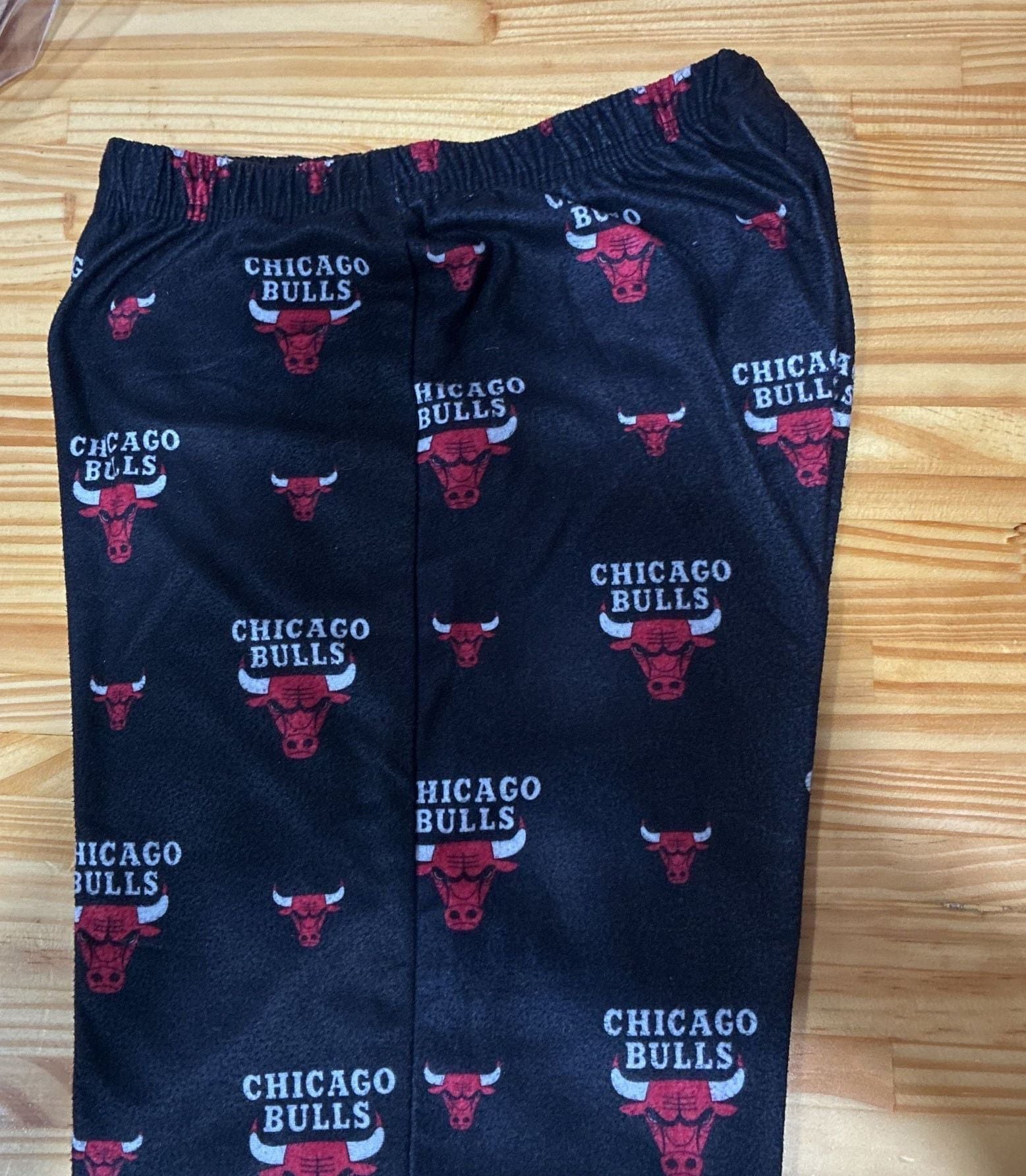 NBA Chicago Bulls UNK Youth Allover Print Pajama Lounge Pants 2