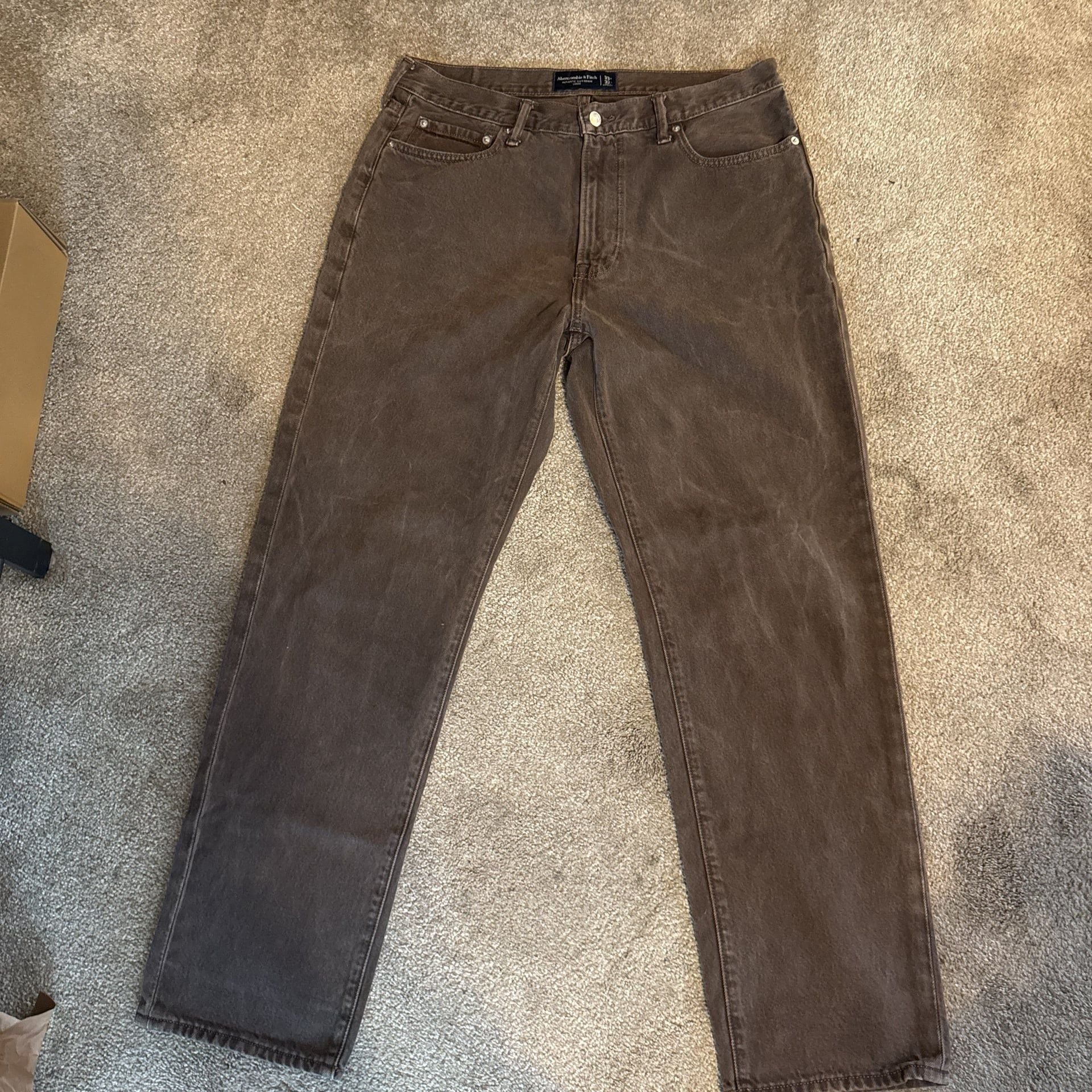 Abercrombie Men's Baggy Jean 32x32 1