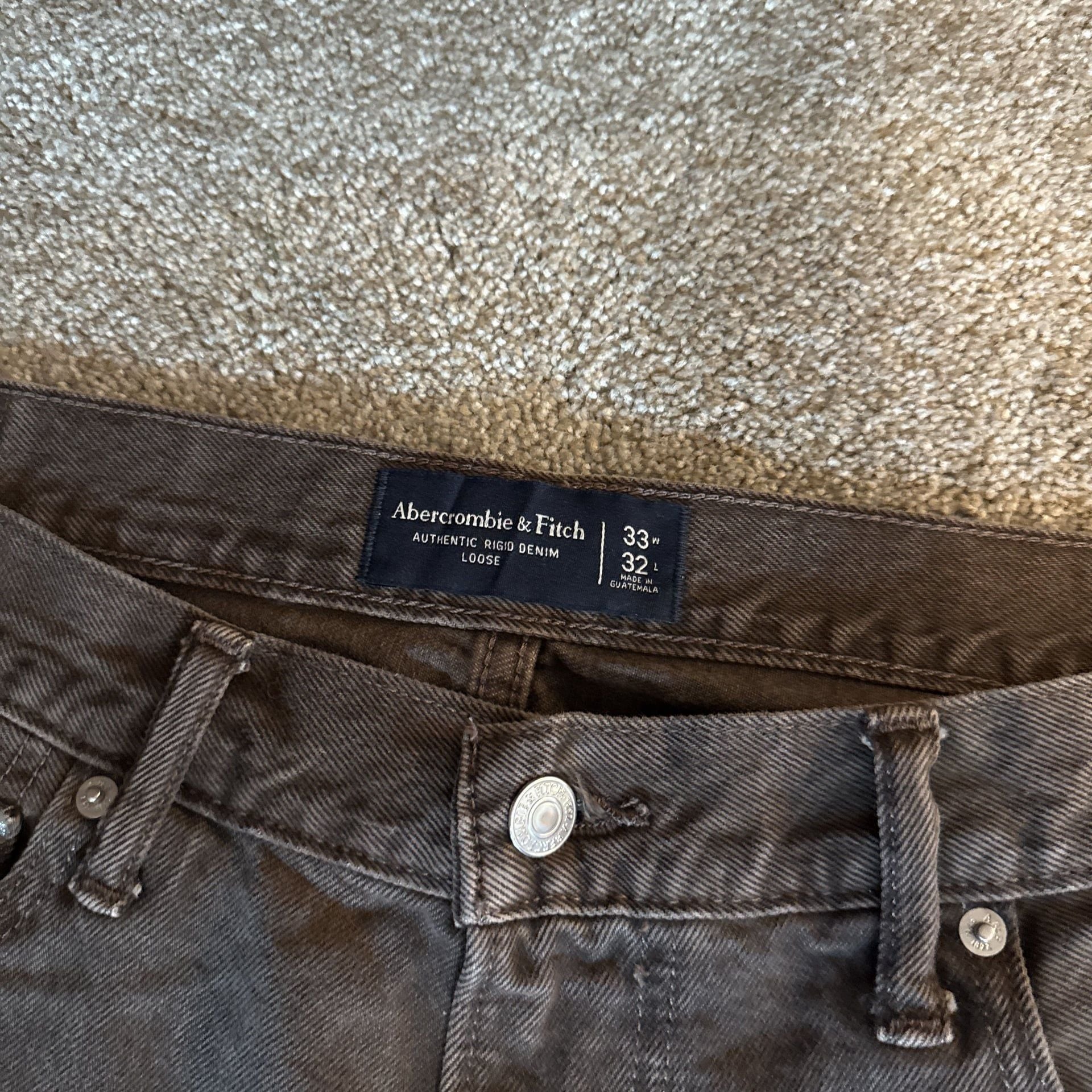 Abercrombie Men's Baggy Jean 32x32 2