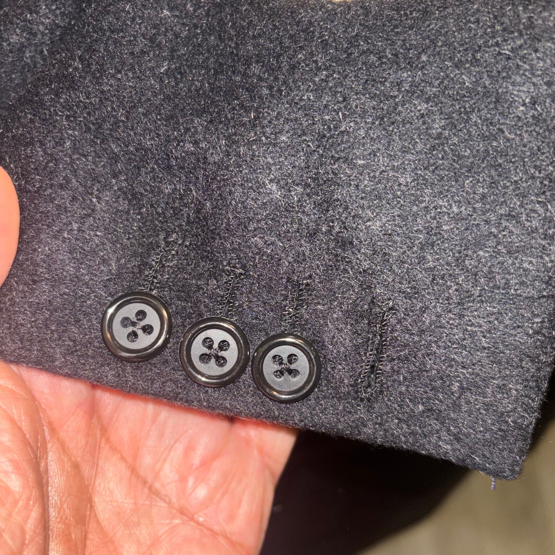 Custom Cashmere Silk Sport Coat Blazer 46 R 3
